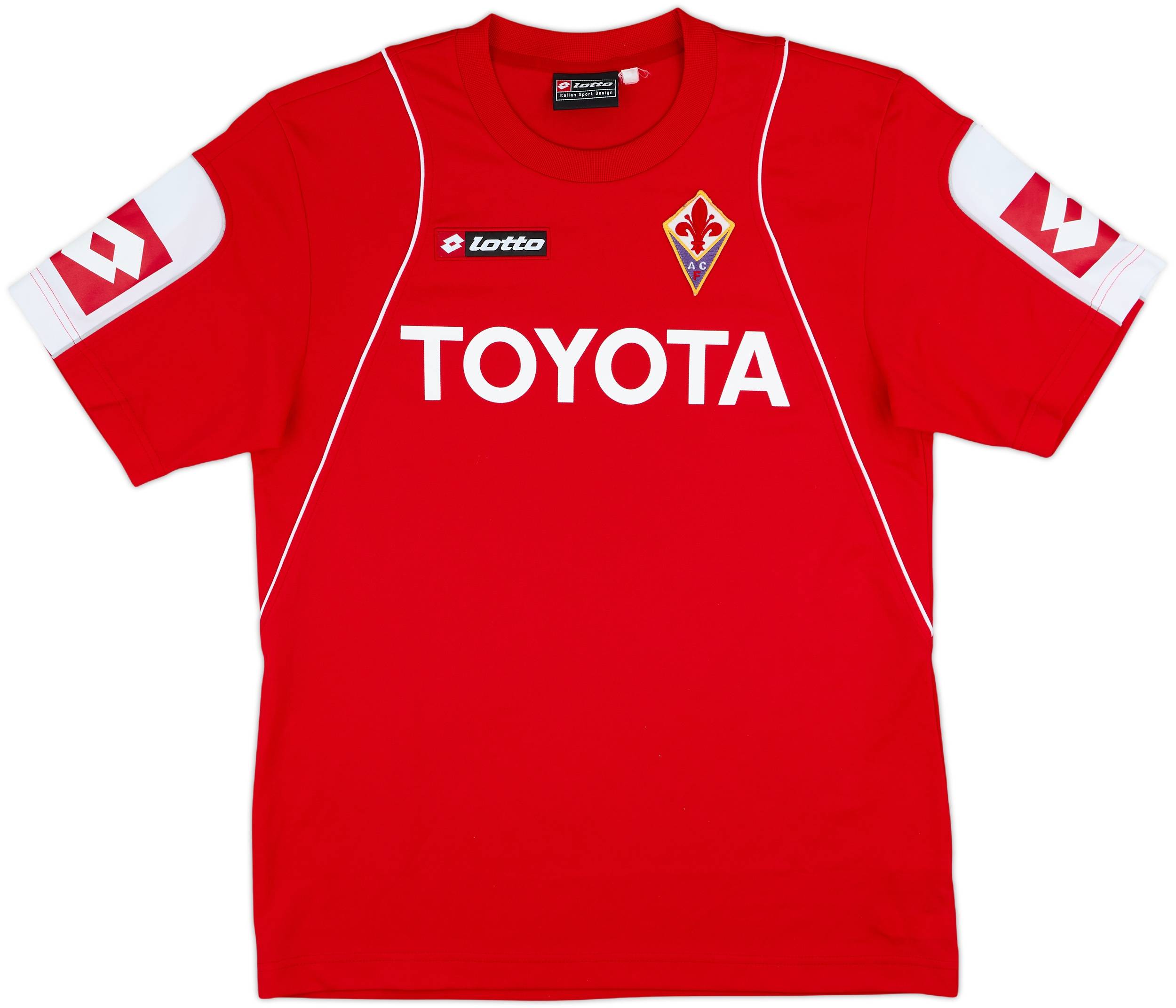 2005-06 Fiorentina Lotto Training Shirt - 8/10 - (M)