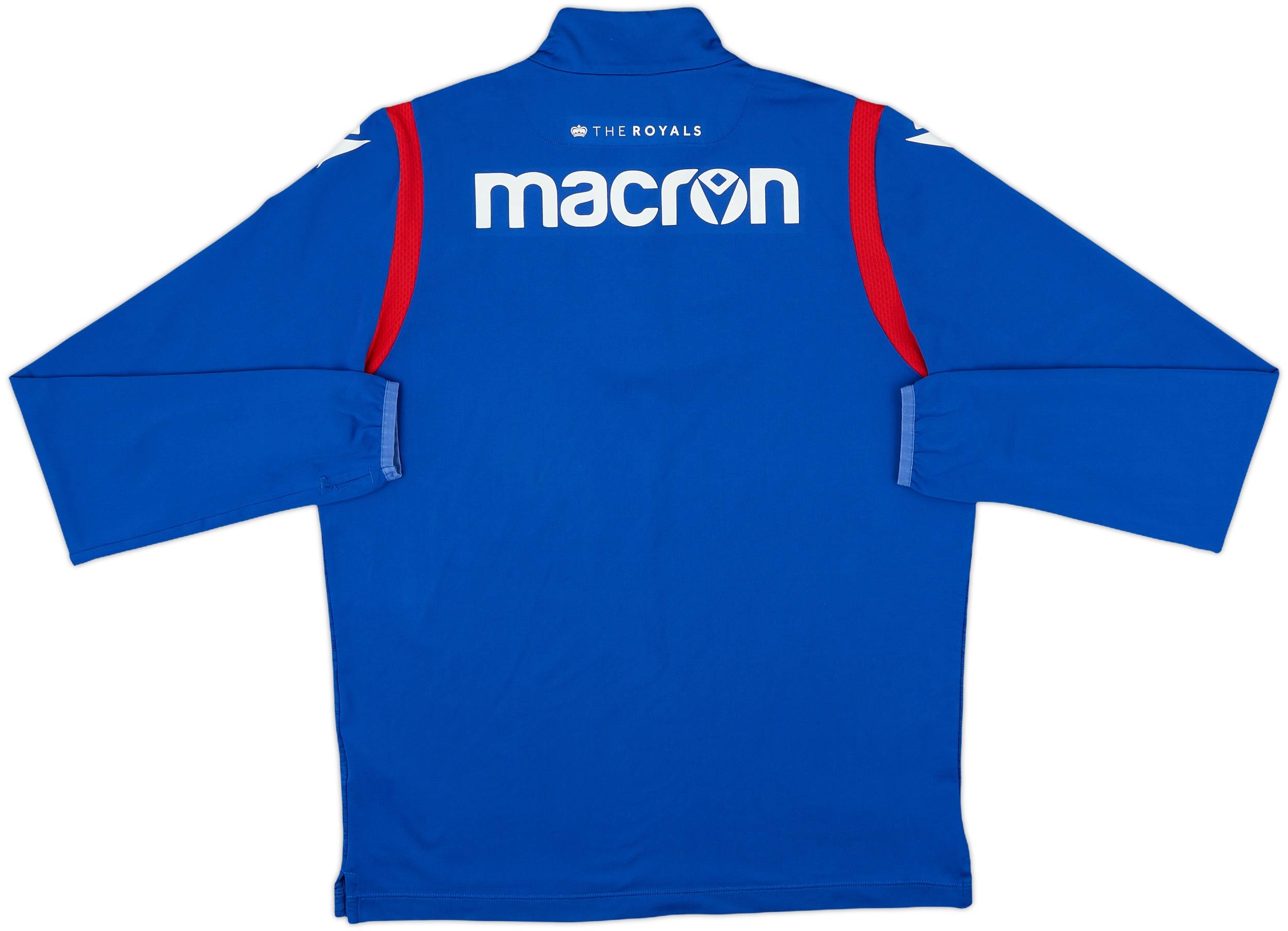 2020-21 Reading Macron 1/4 Zip Drill Top - 7/10 - (XL.Boys)