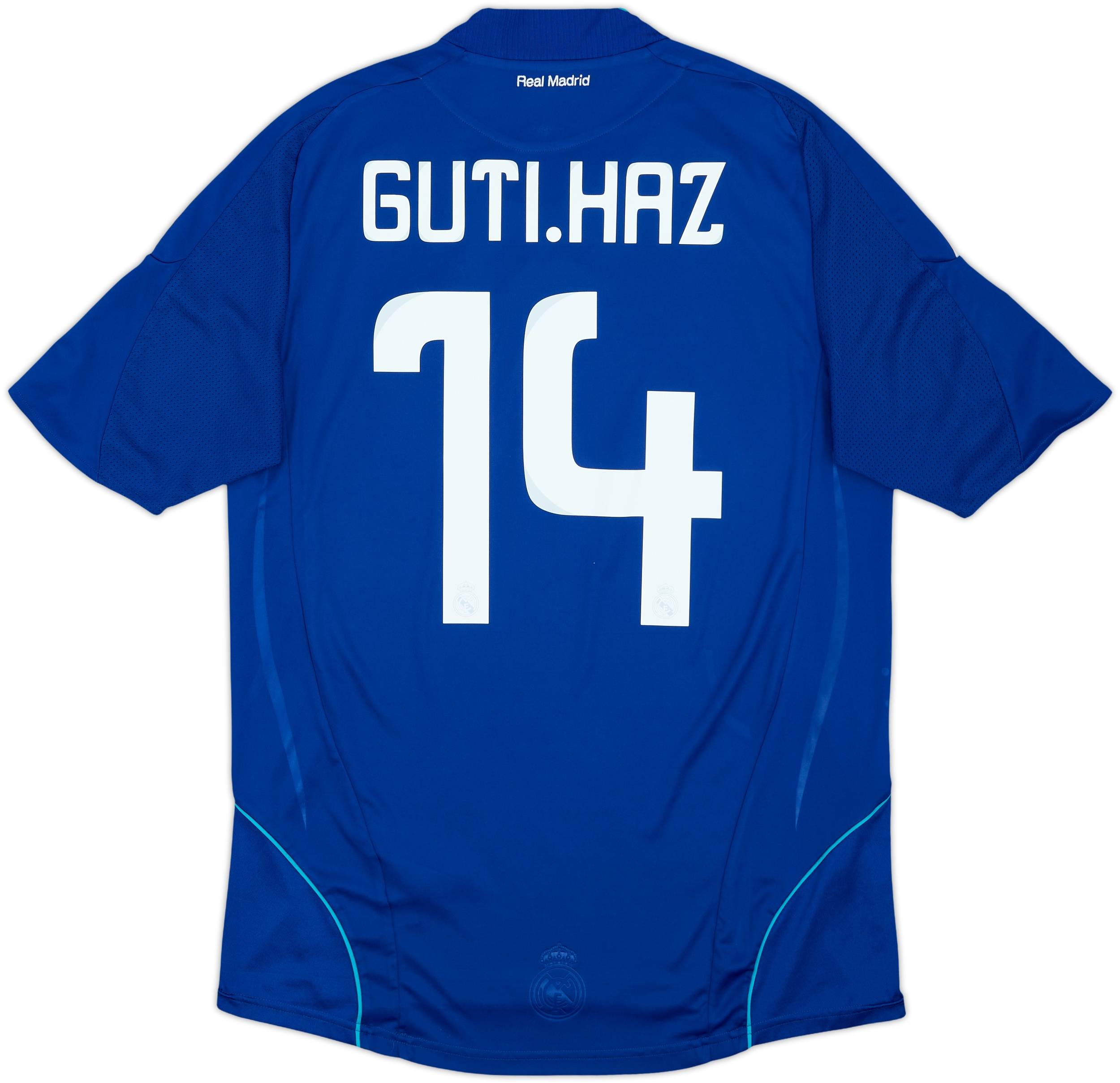 2008-09 Real Madrid Away Shirt Guti. Haz #14 - 6/10 - (M)