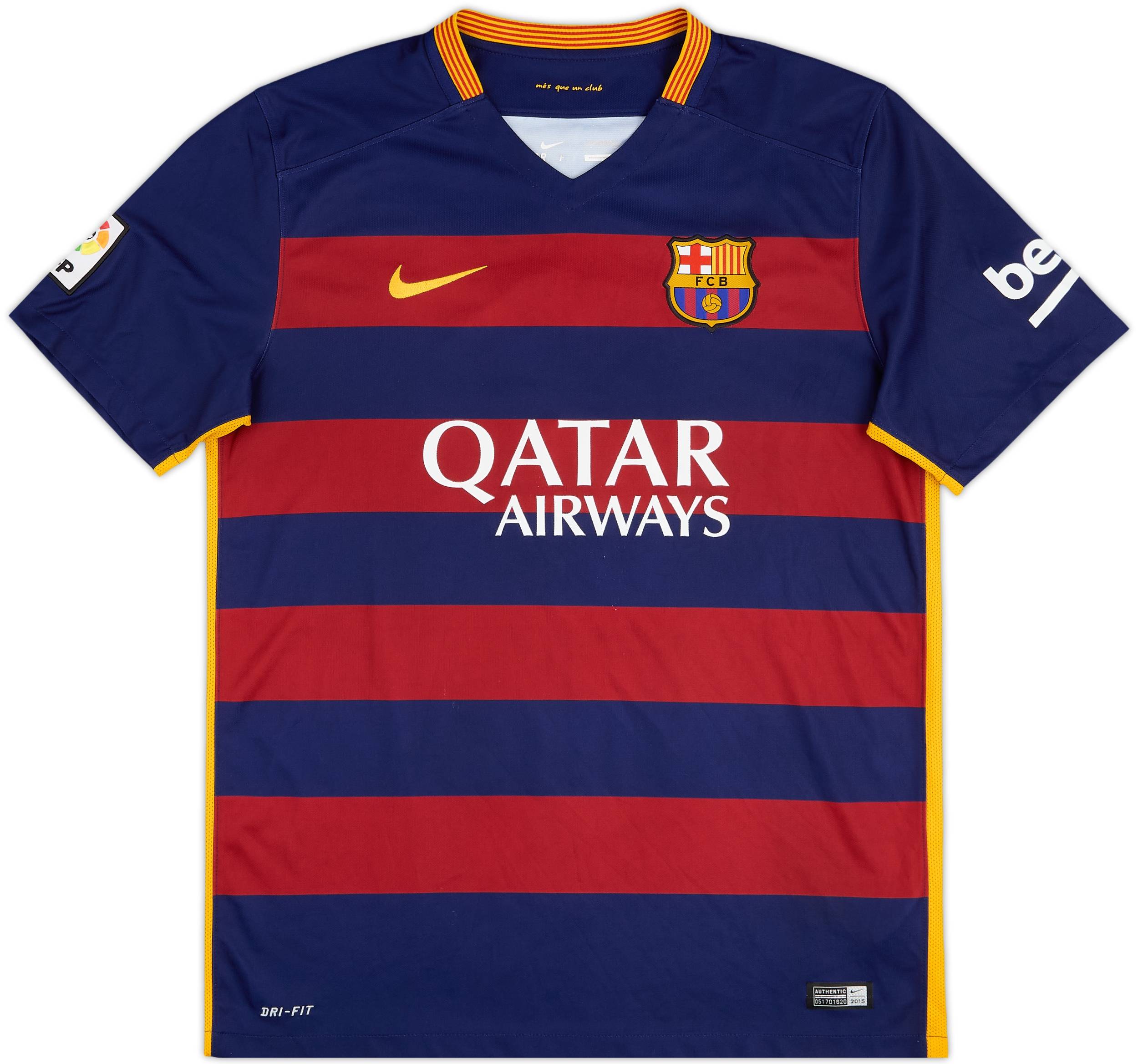 ※正規品　バルセロナ SUÁREZ 9番 シャツ Suarez #9 Barcelona Medium 2019/20 Home Football Shirt Jersey Nike