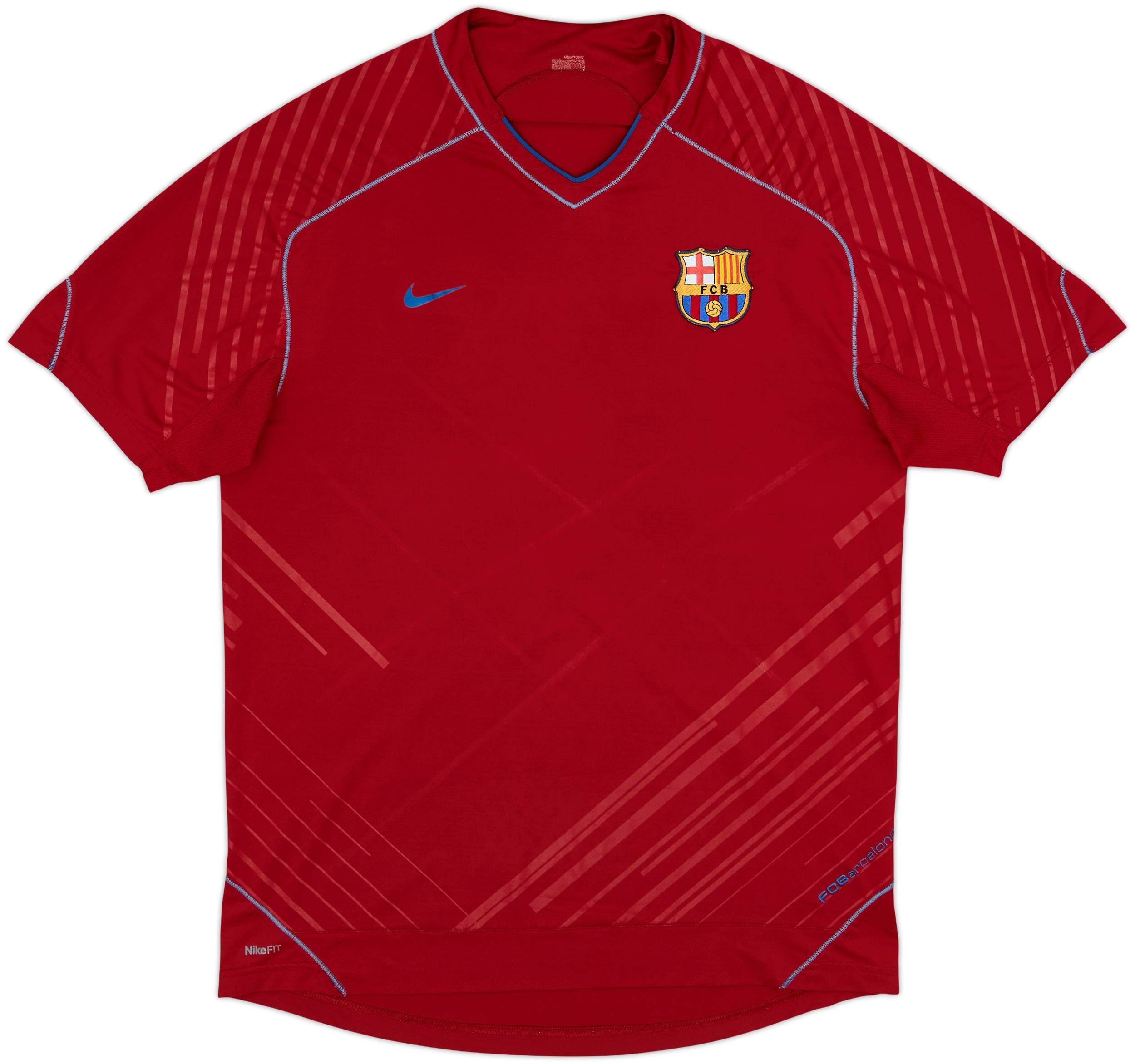 2007-08 Barcelona Nike Training Shirt - 7/10 - (XL)