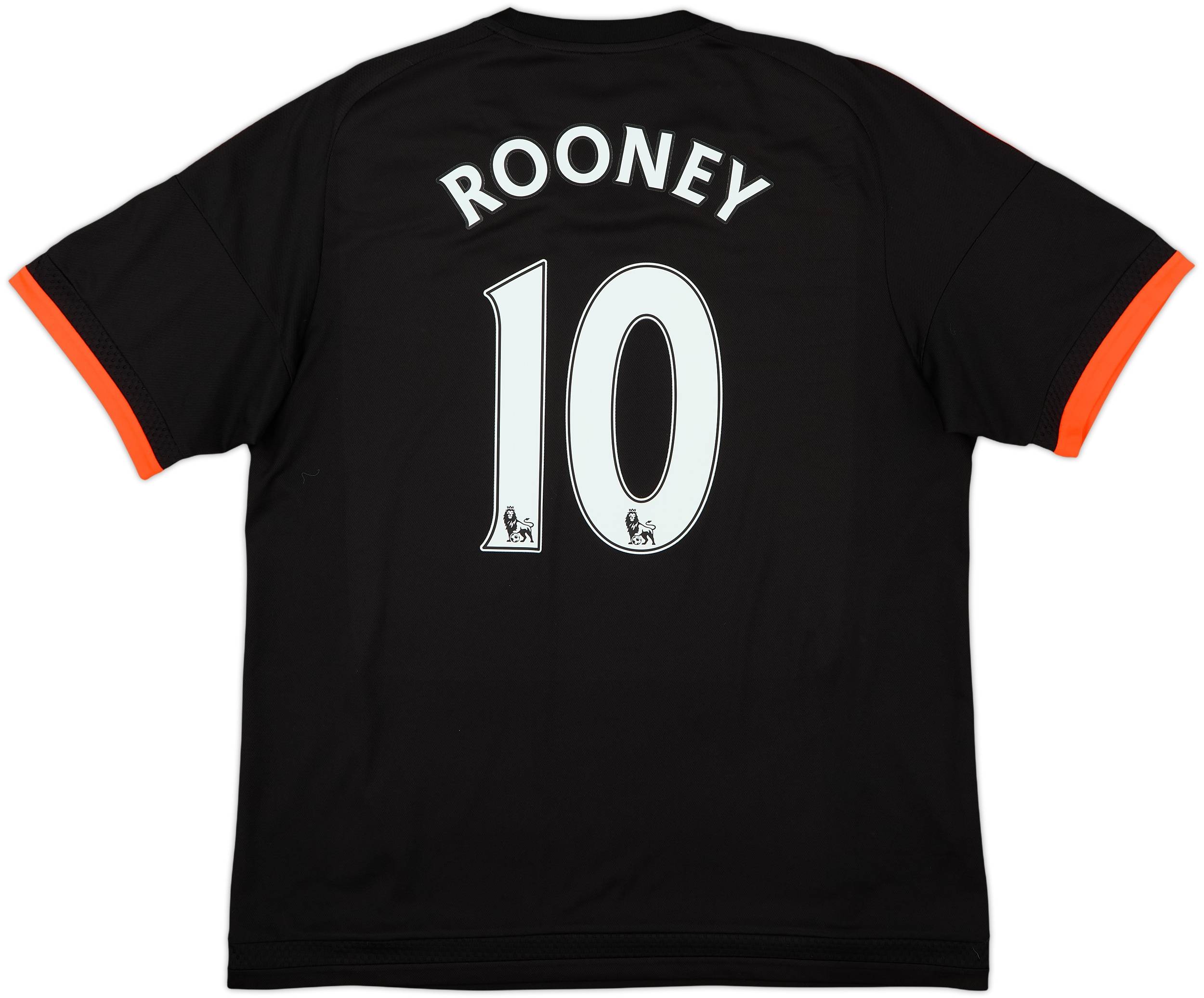 2015-16 Manchester United Third Shirt Rooney #10 - 7/10 - (XL)
