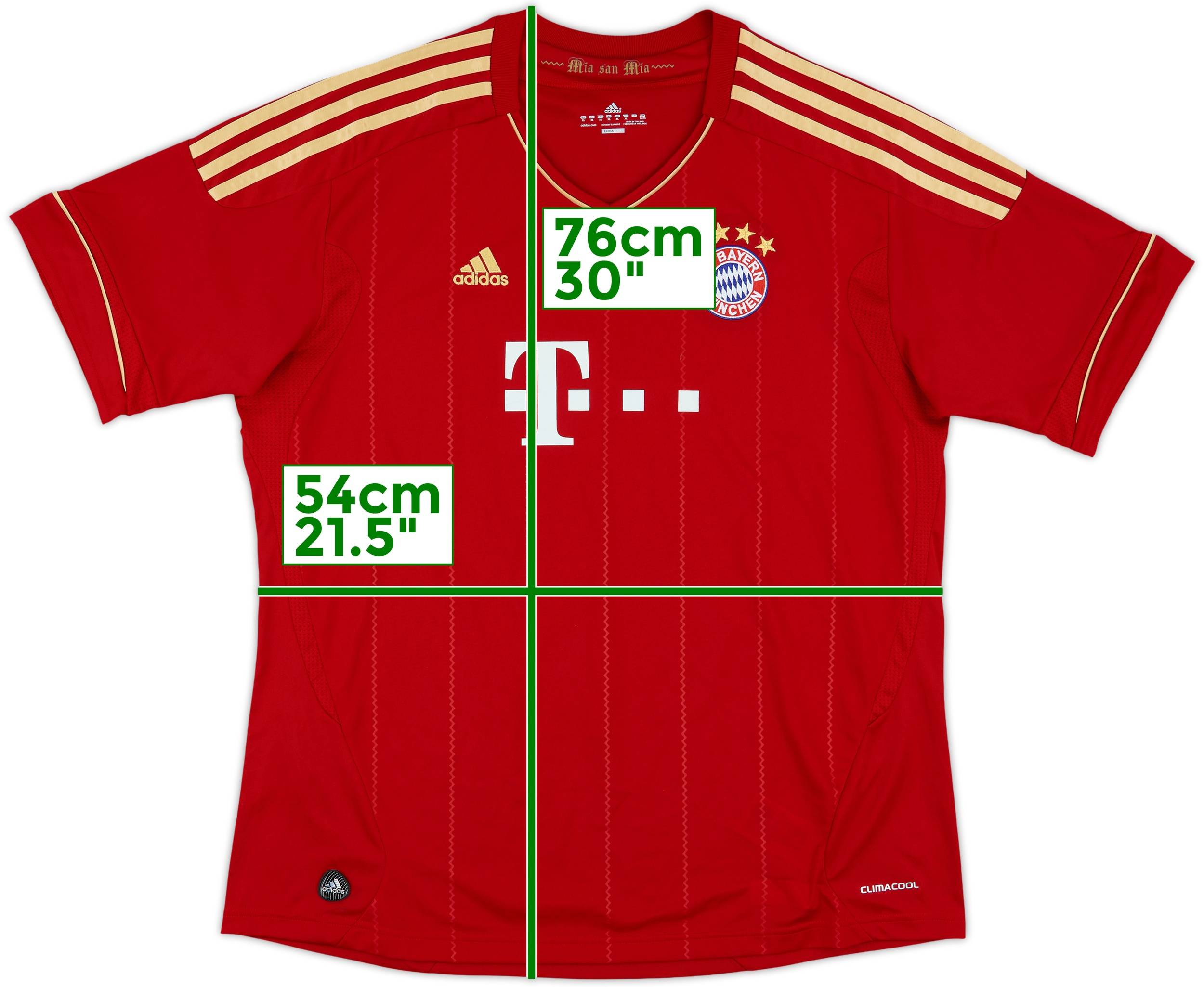 キングダム　Bayern 2011-13 Bayern Munich Home Shirt - 8/10 - (Women's XL)