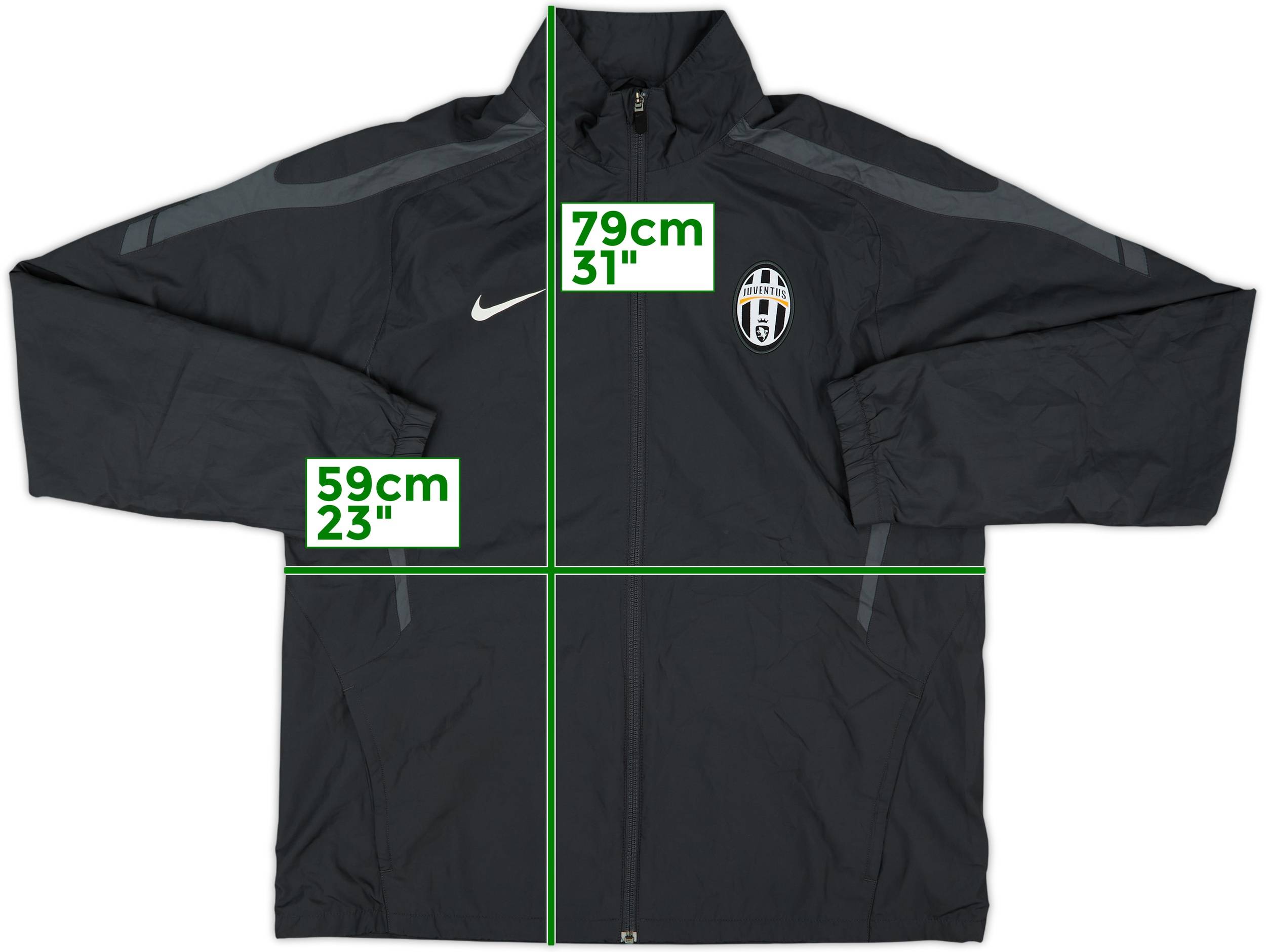 Nike Juventus ジャケット TAMOIL Vintage Nike Juventus Football Jacket Soccer Track Top Black Mens