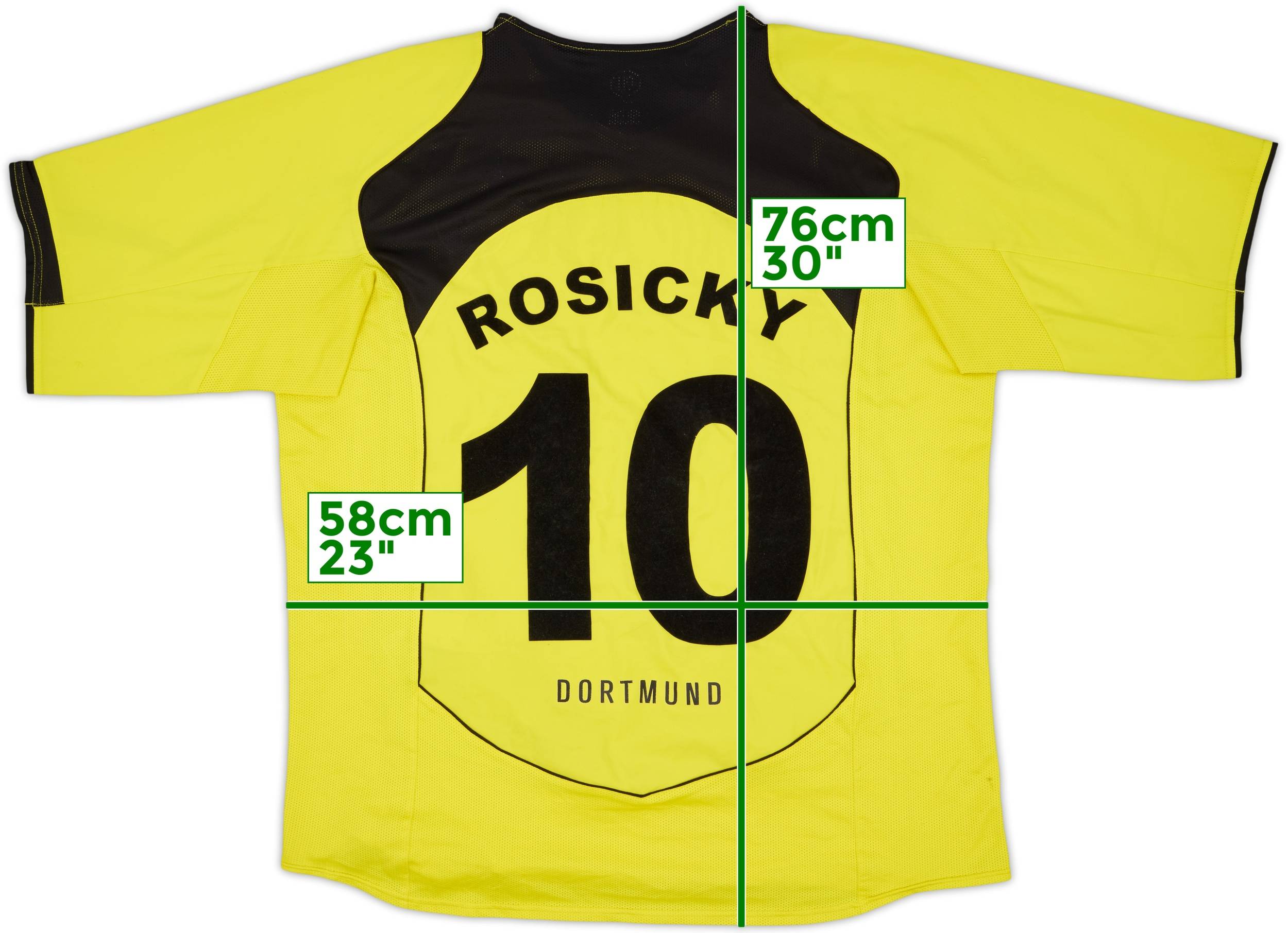 2004-05 Borussia Dortmund Home Shirt Rosicky #10 - 7/10 - (XL)
