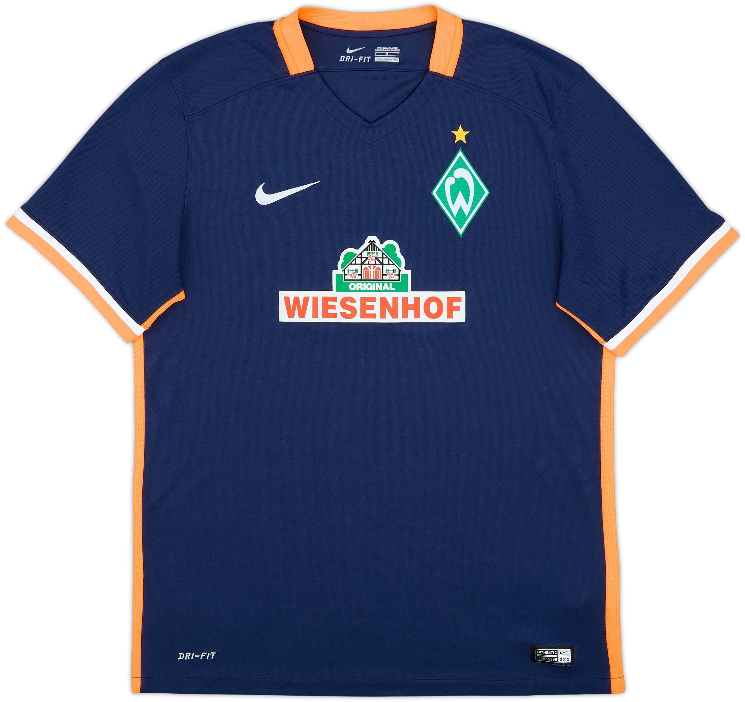 2015-16 Werder Bremen Away Shirt - 10/10 - (L)