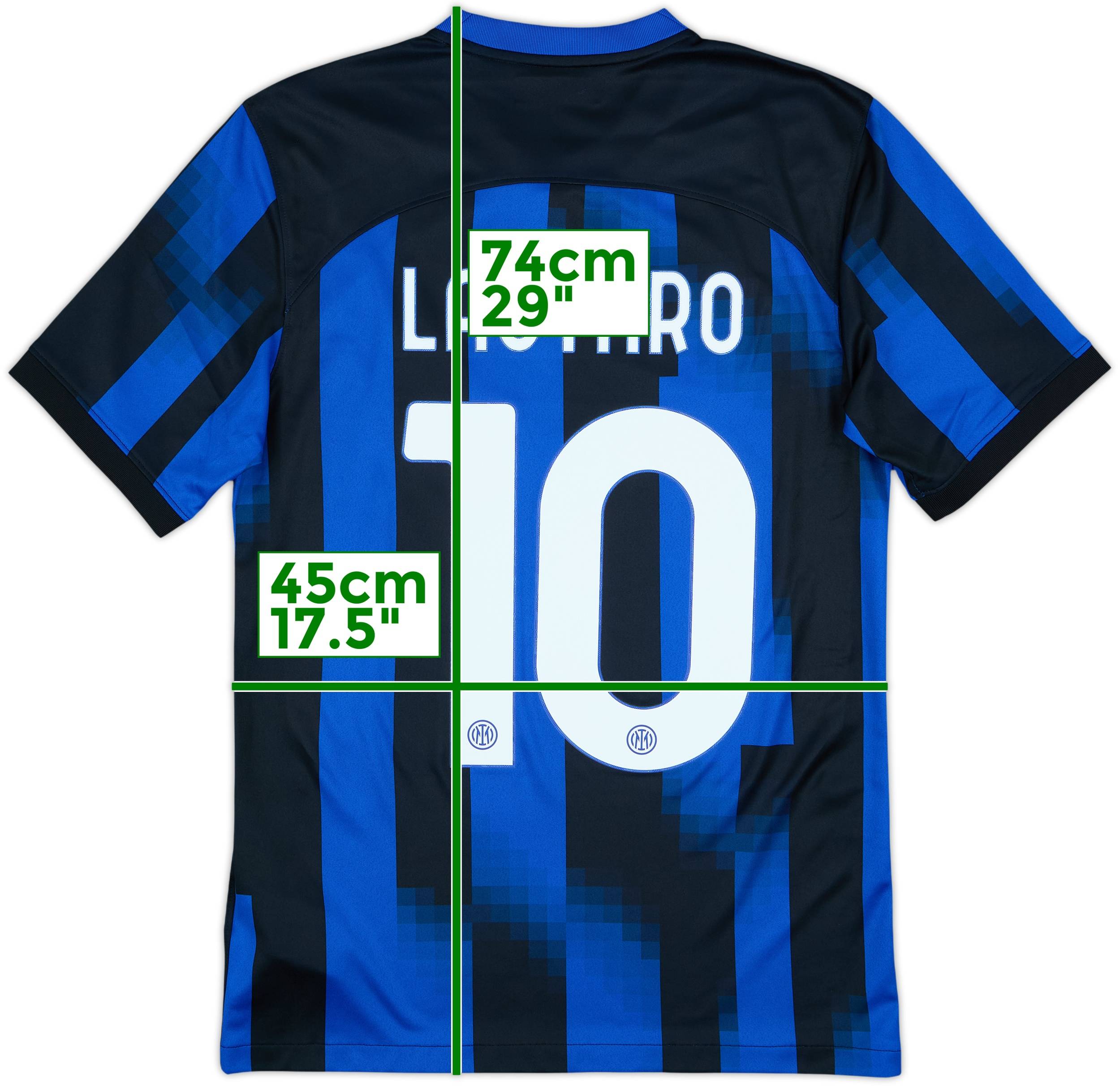 2023-24 Inter Milan Home Shirt Lautaro #10 - 10/10 - (S)