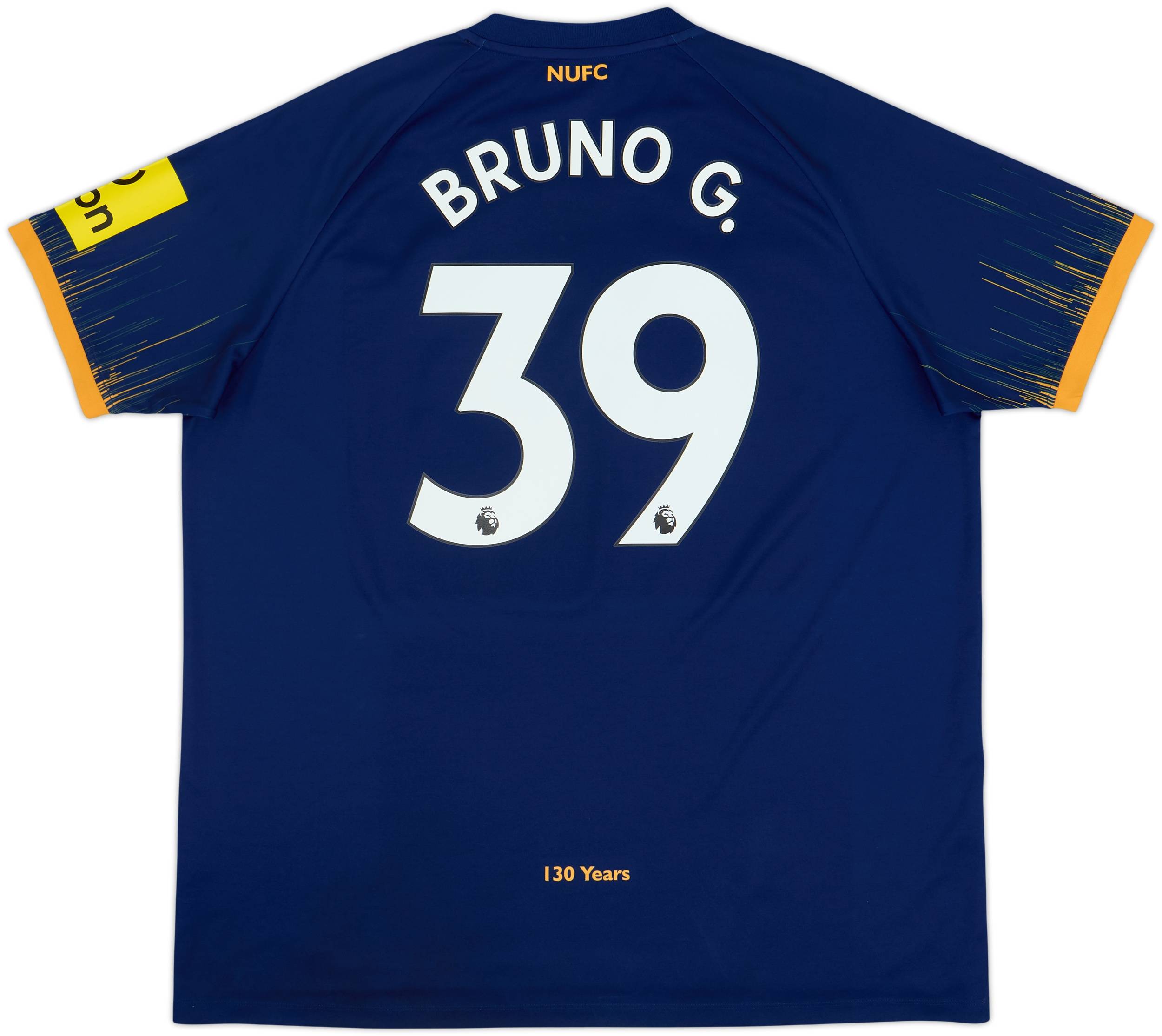 2022-23 Newcastle Away Shirt Bruno G. #39 - 9/10 - (3XL)