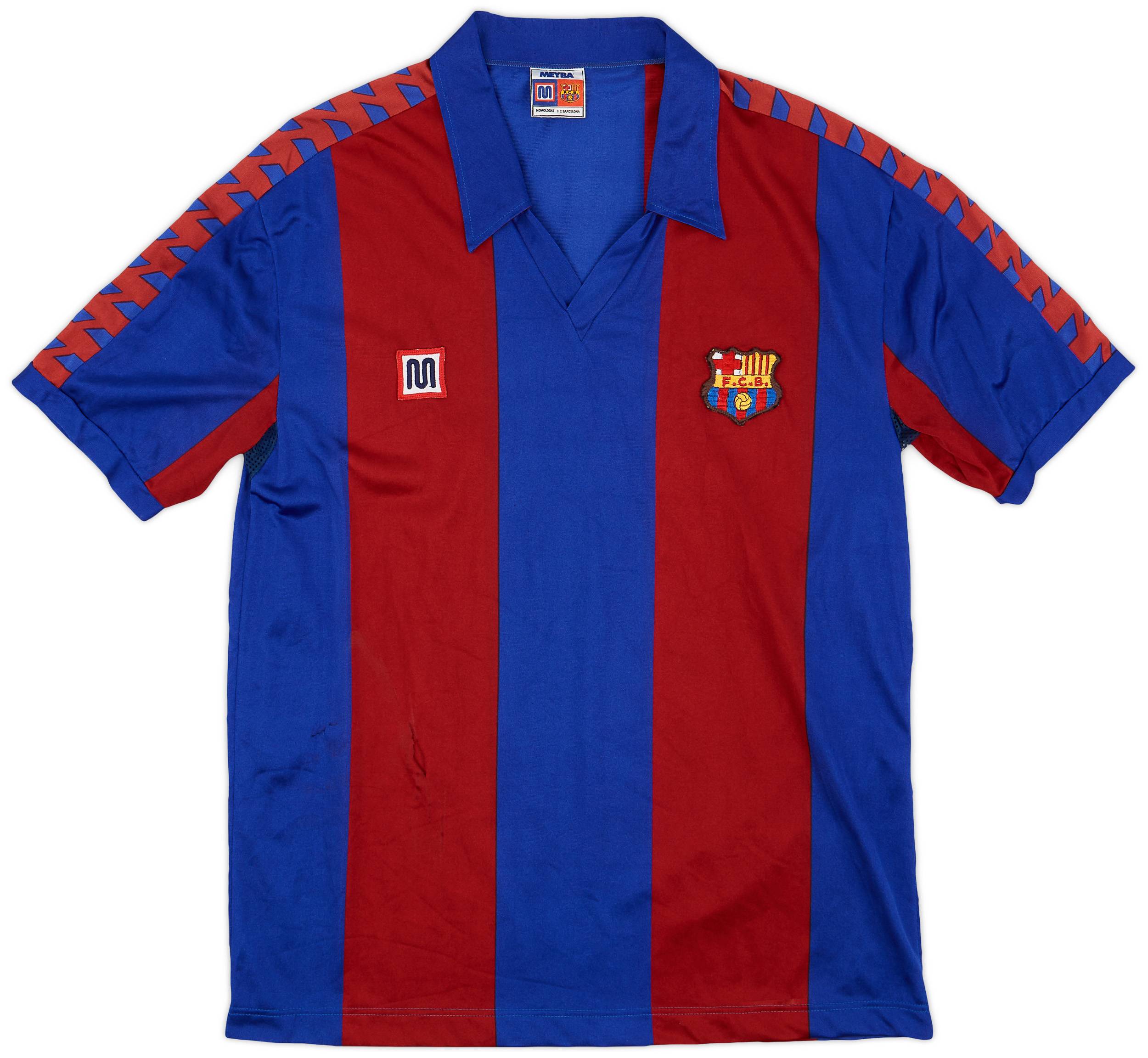1984-89 Barcelona Home Shirt - 5/10 - (XL)