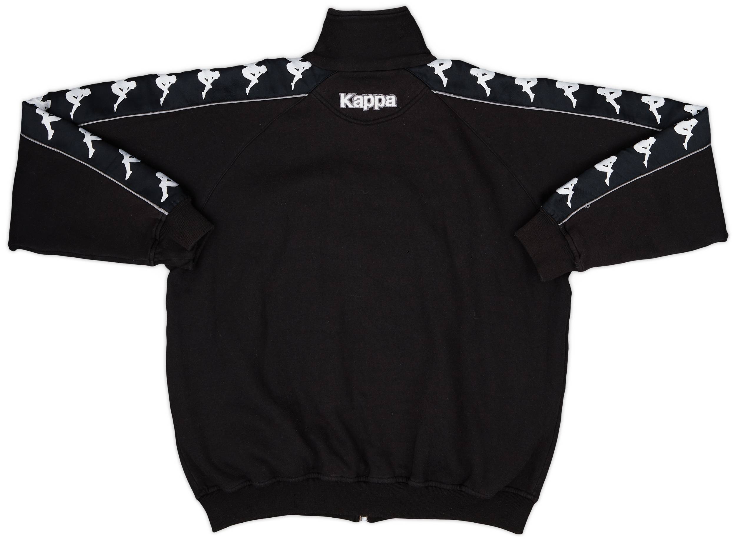 96/97Kappa JUVENTUSビンテージ ジャージ XOサイズ ブラック 98～99”Kappa製 Juventusビンテージ ジャージ L ブラック 1998-99