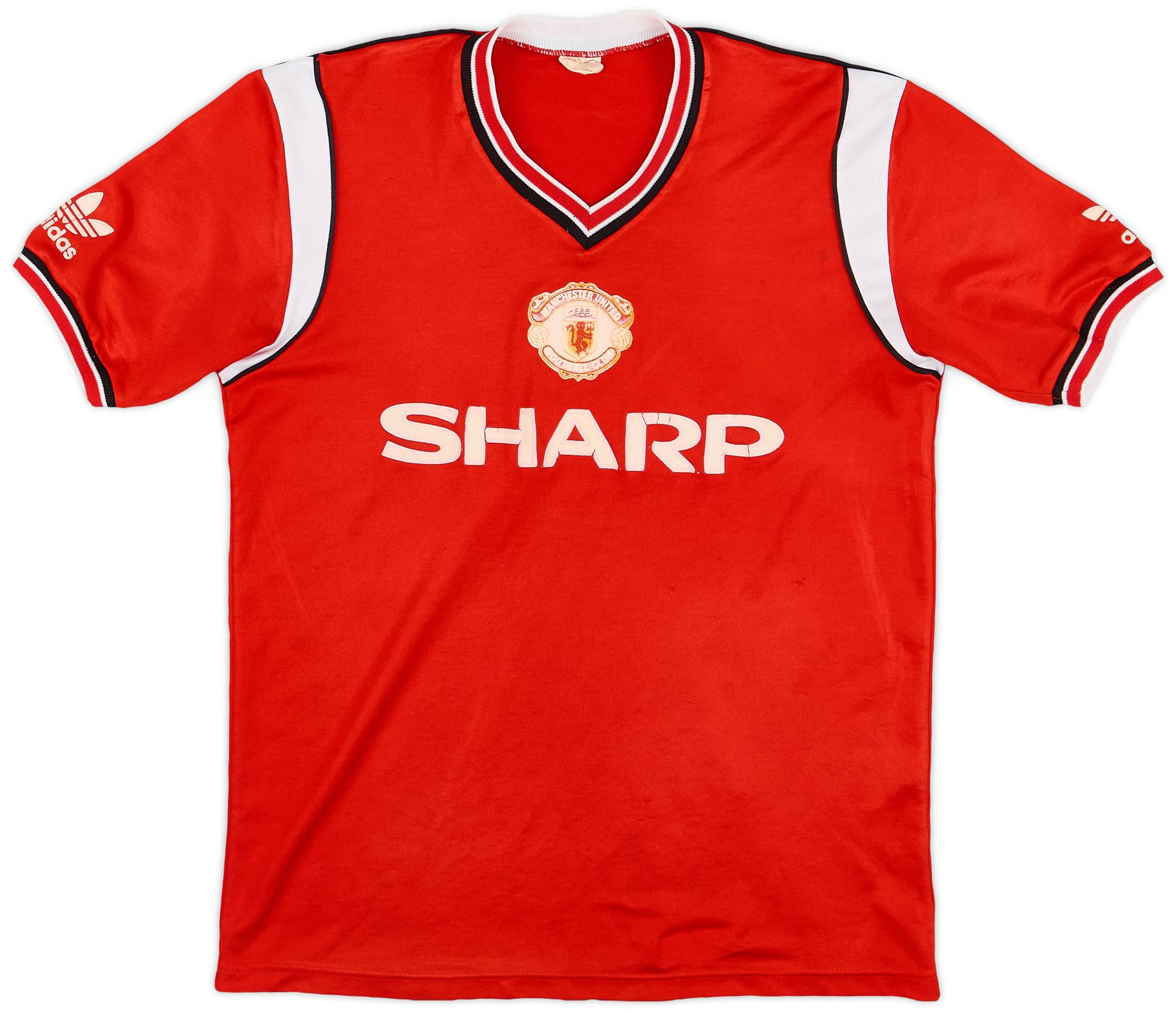 1984-86 Manchester United Home Shirt - 6/10 - (S)