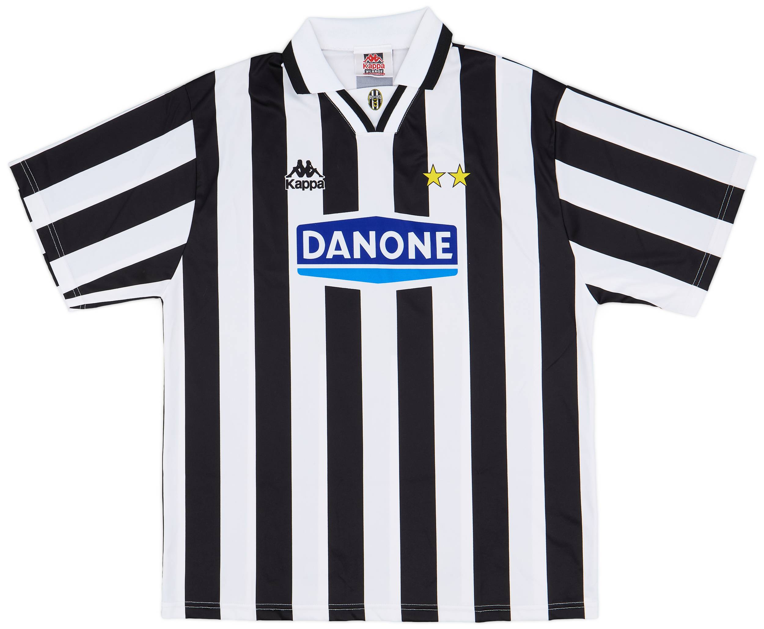 1994-95 Juventus Basic Home Shirt - 9/10 - (XL)