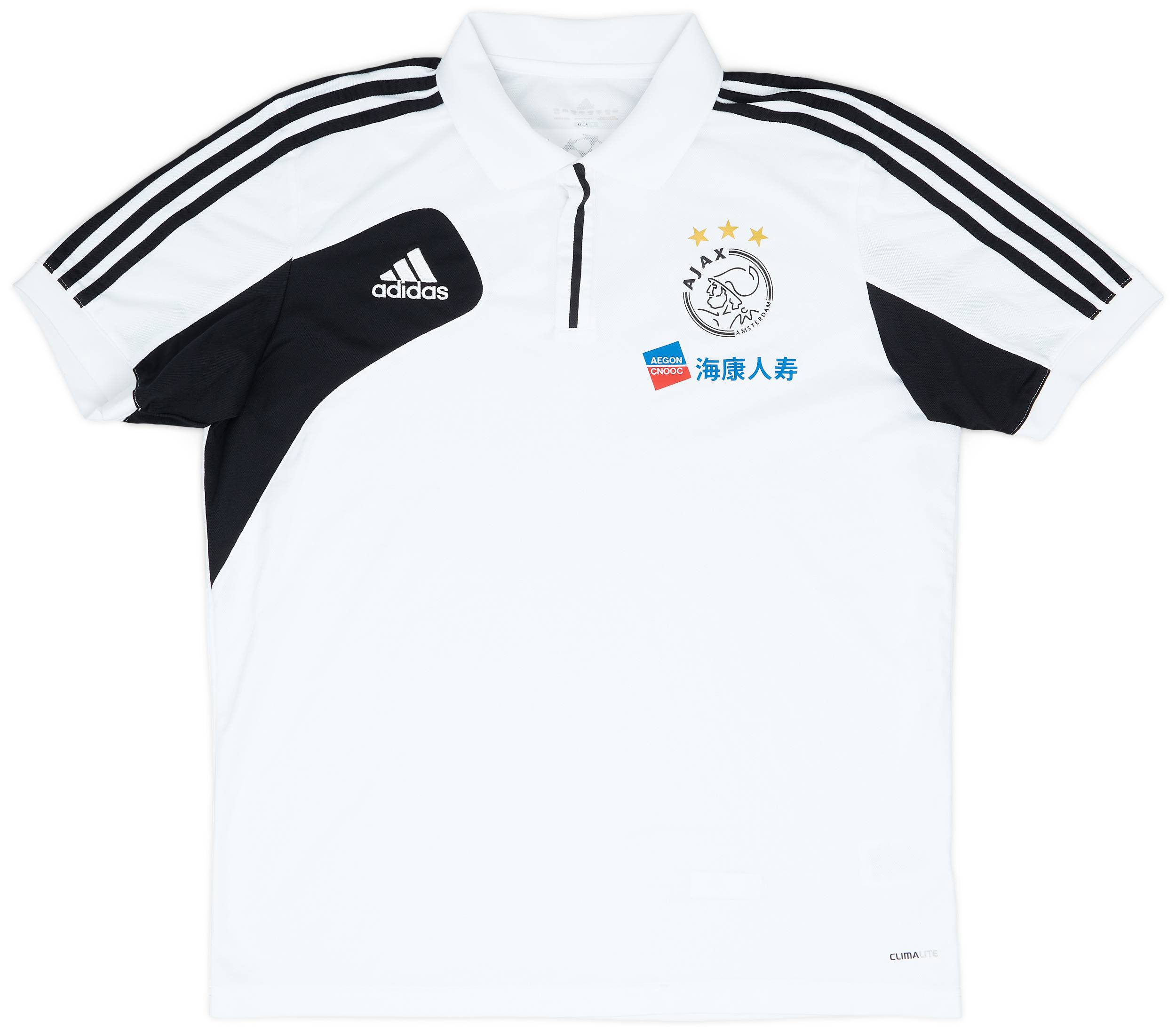 2012-13 Ajax adidas Polo Shirt - 9/10 - (XL)