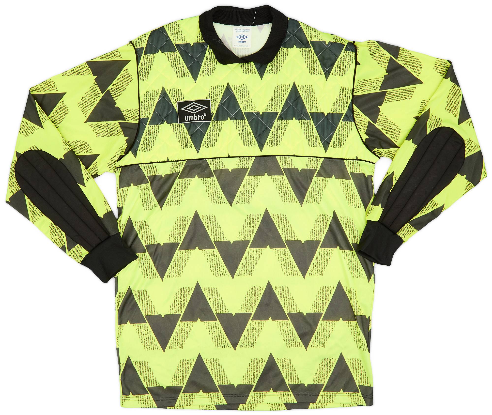 1990-91 Umbro GK Template Shirt #1 - 9/10 - (XL)