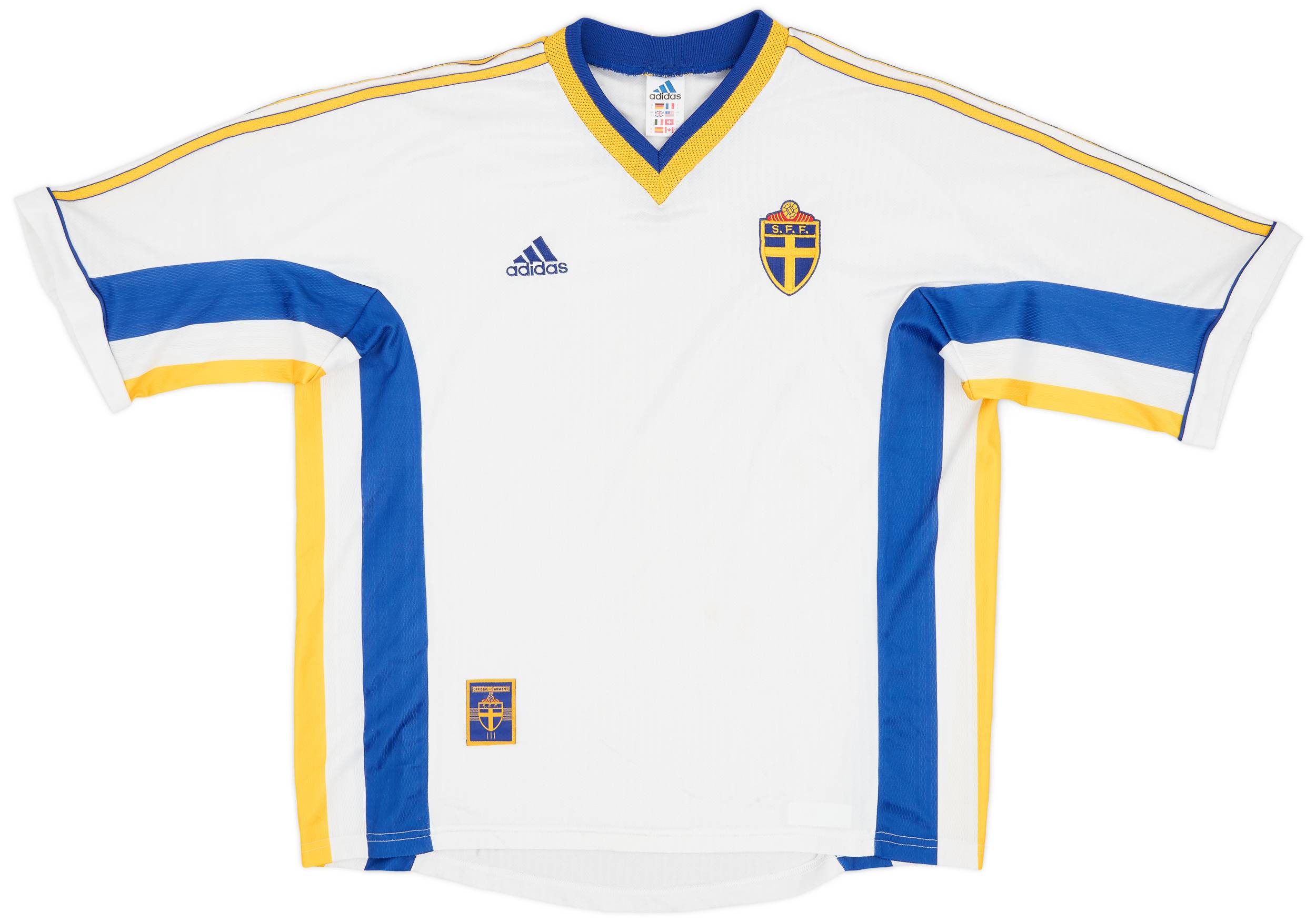 スウェーデン代表 98/99 アウェイ ユニフォーム スウェーデン代表 98/99 アウェイ ユニフォーム - メルカリ