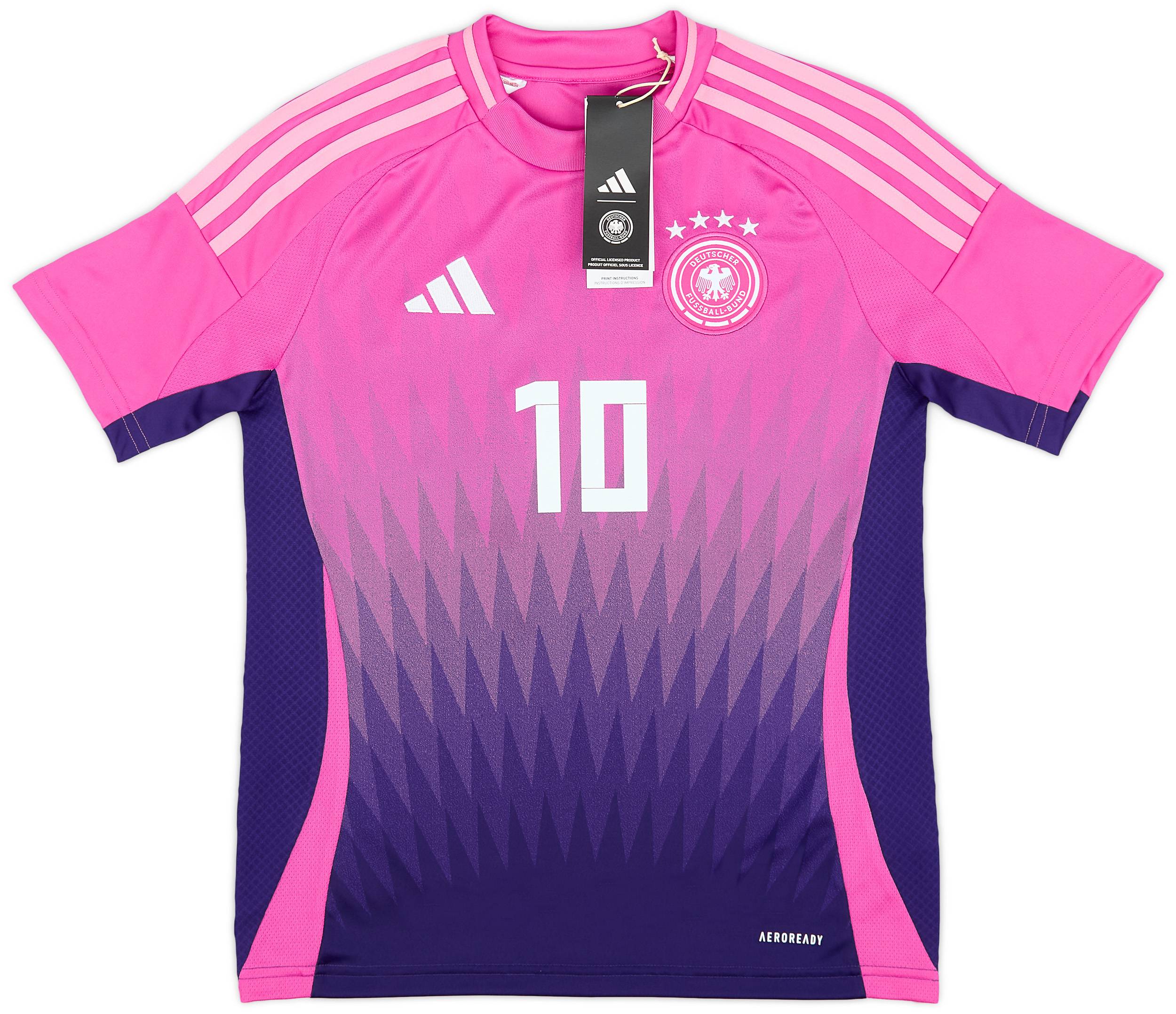 Germany Jersey Custom MUSIALA #10 Soccer Jersey Home 2024