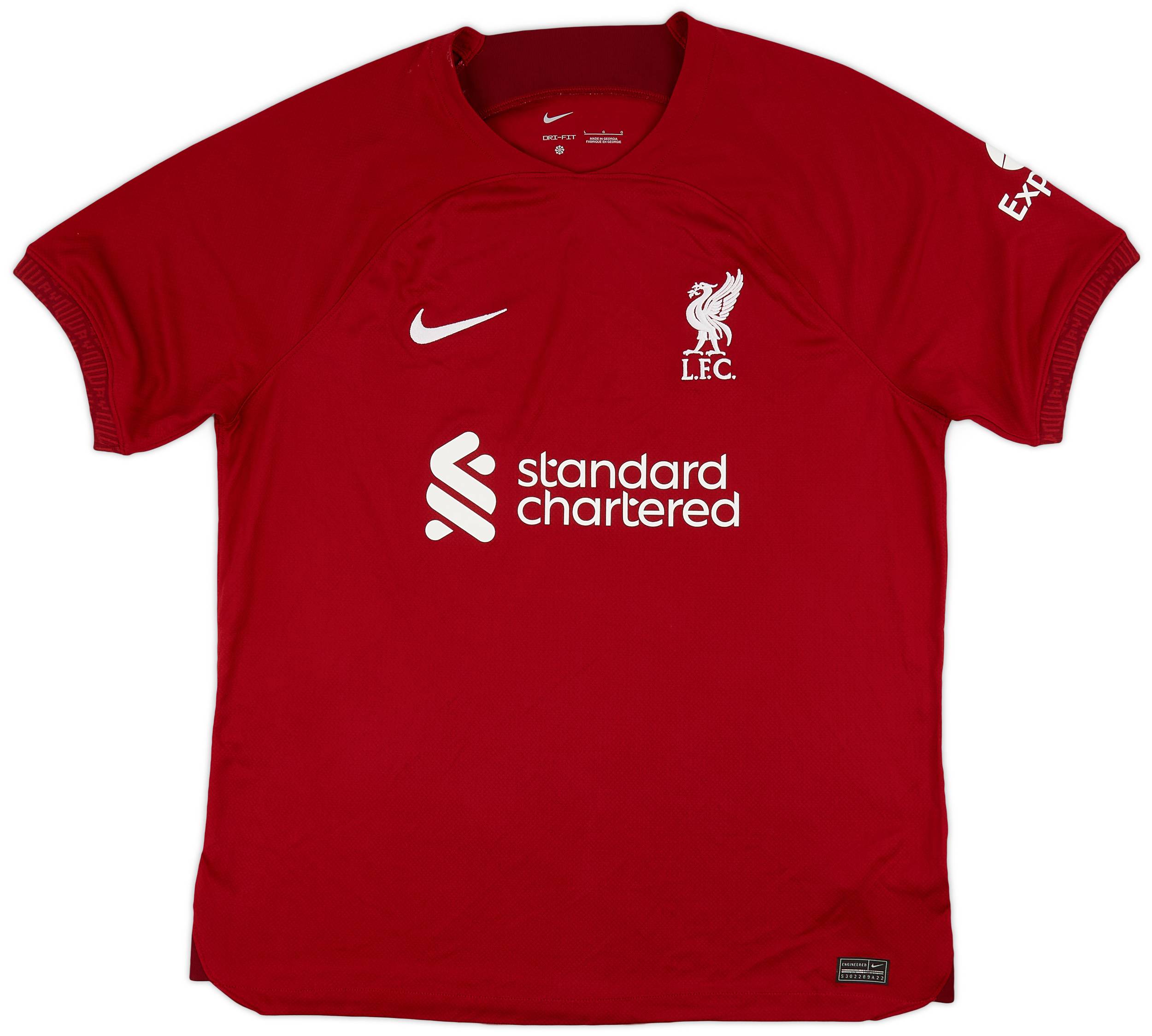 2024激安通販 2022-23 Liverpool Home Shirt Firmino #9 - 9/10 - (L) ウェア