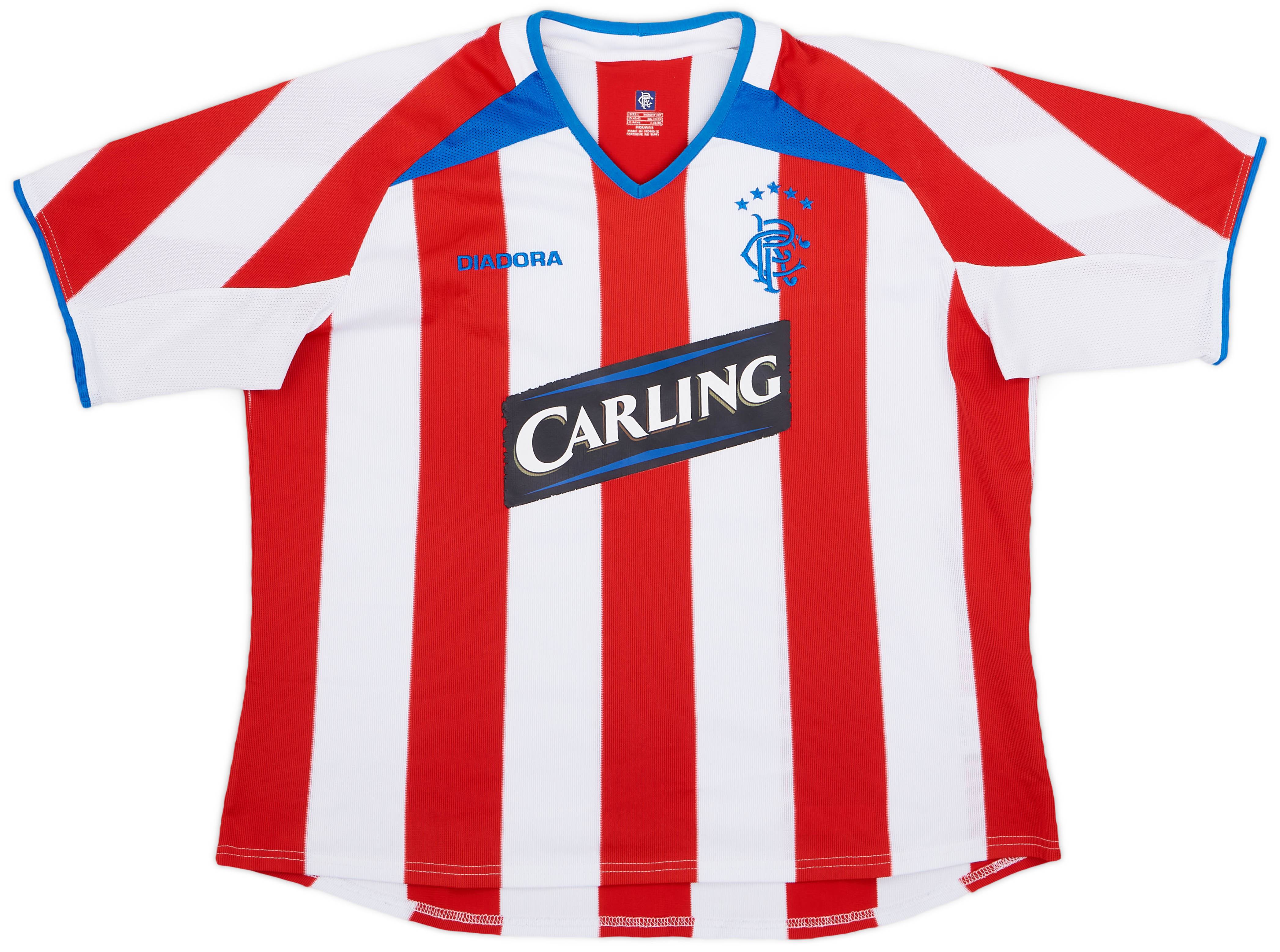 2003-04 Rangers Away Shirt - 6/10 - (L.Boys)