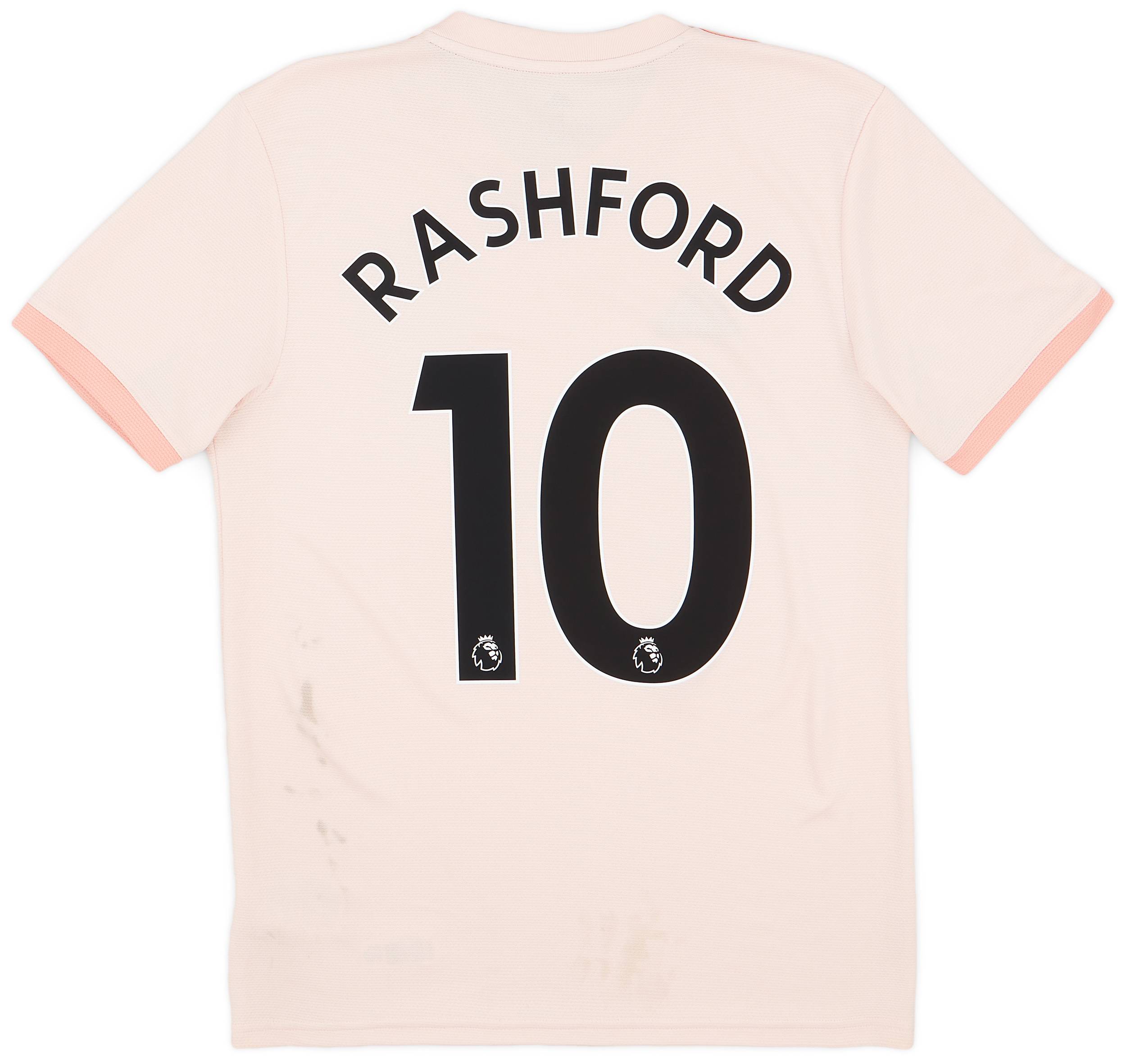 2018-19 Manchester United Away Shirt Rashford #10 - 6/10 - (S)
