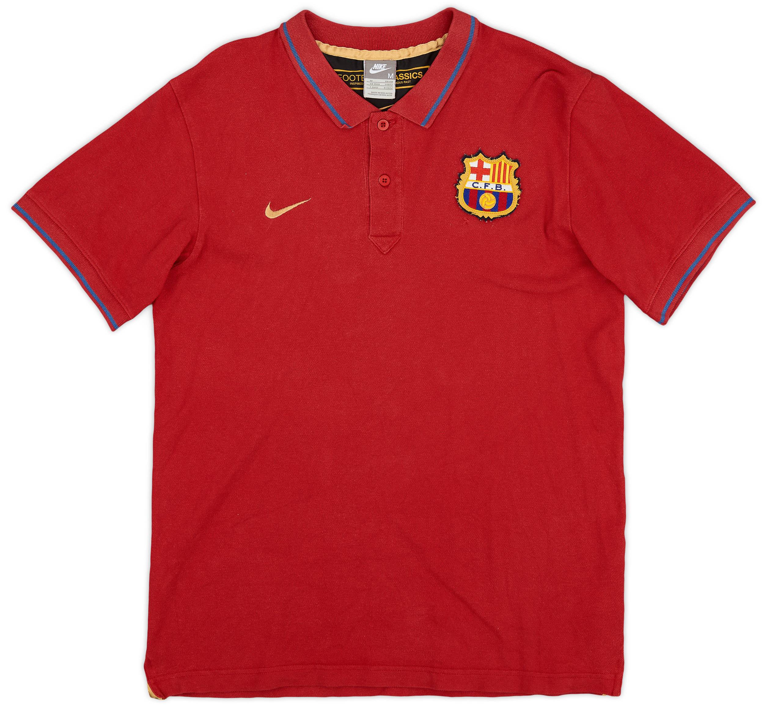 2007-08 Barcelona Nike Polo Shirt - 6/10 - (M)
