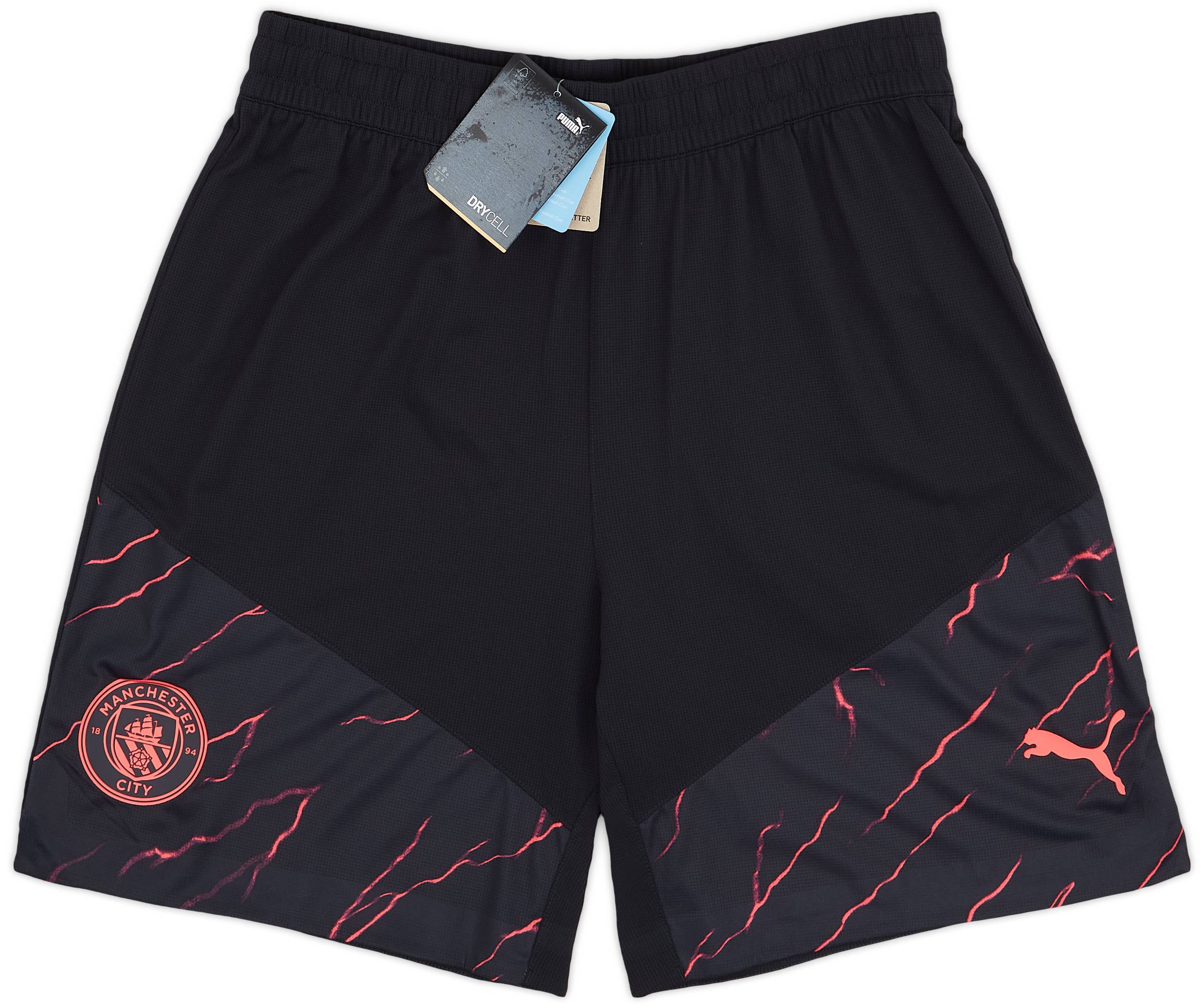2023-24 Manchester City Puma Pro Training Shorts (S)