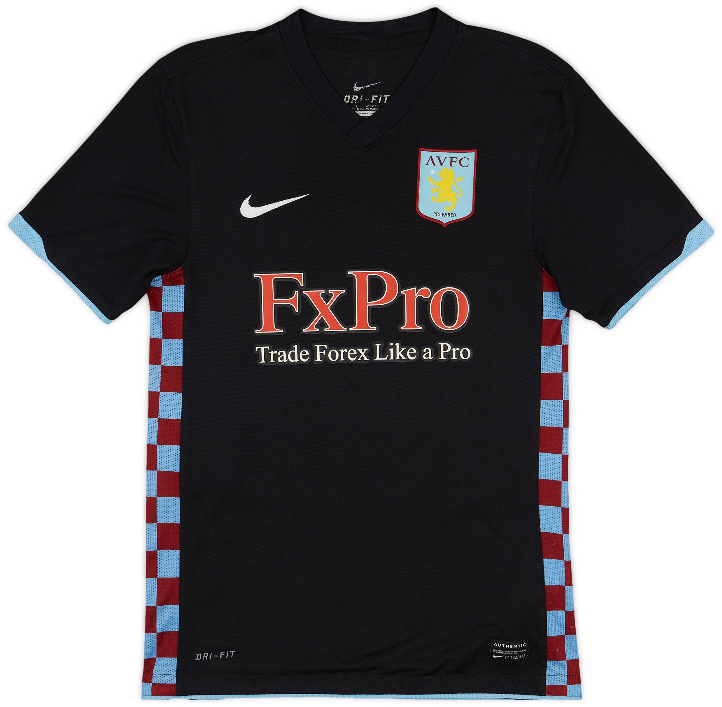 2010-11 Aston Villa Away Shirt Petrov #19 - 9/10 - (S)