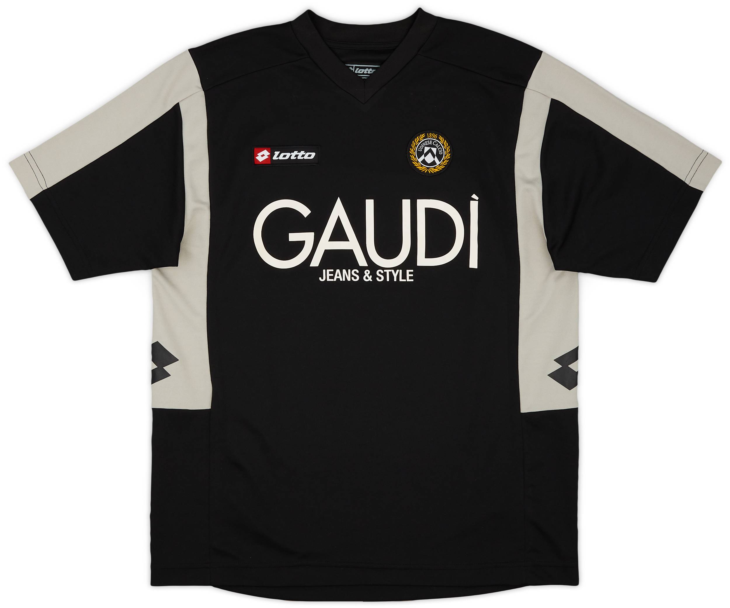 2006-07 Udinese Lotto Training Shirt - 8/10 - (L)