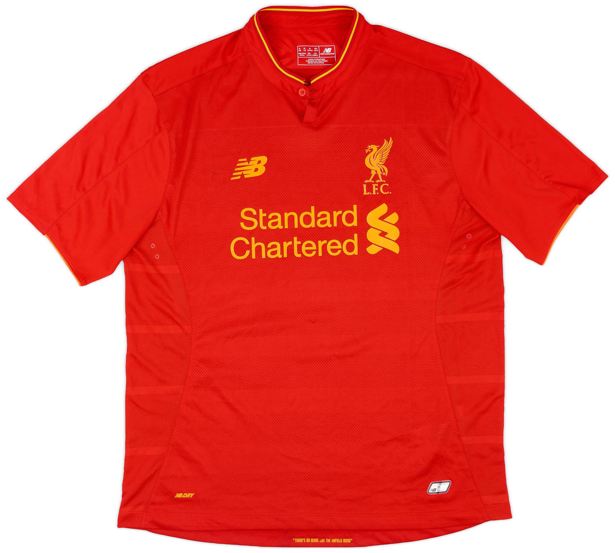 2016-17 Liverpool Home Shirt - 8/10 - (XL)