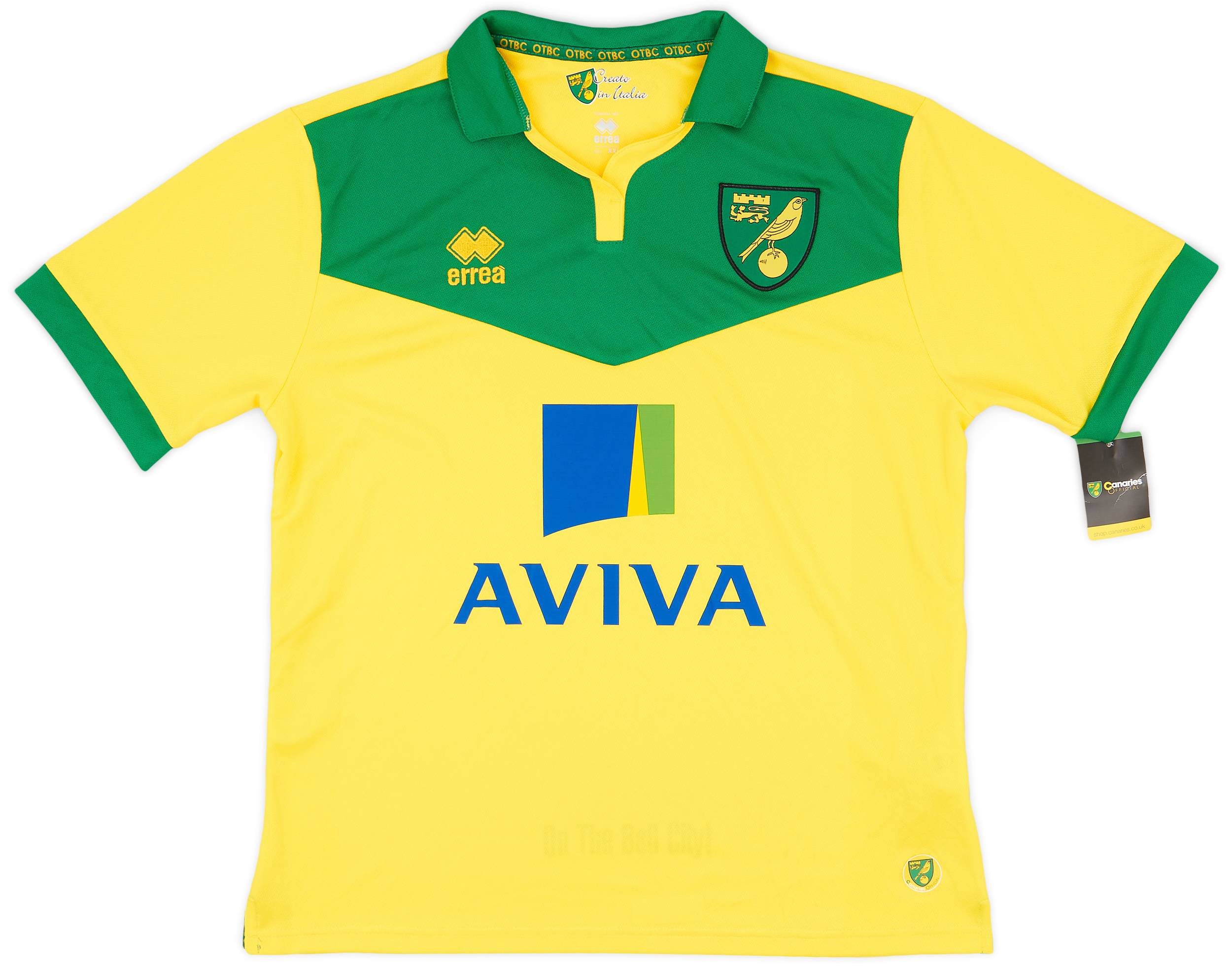 2014-15 Norwich Home Shirt (XXL)