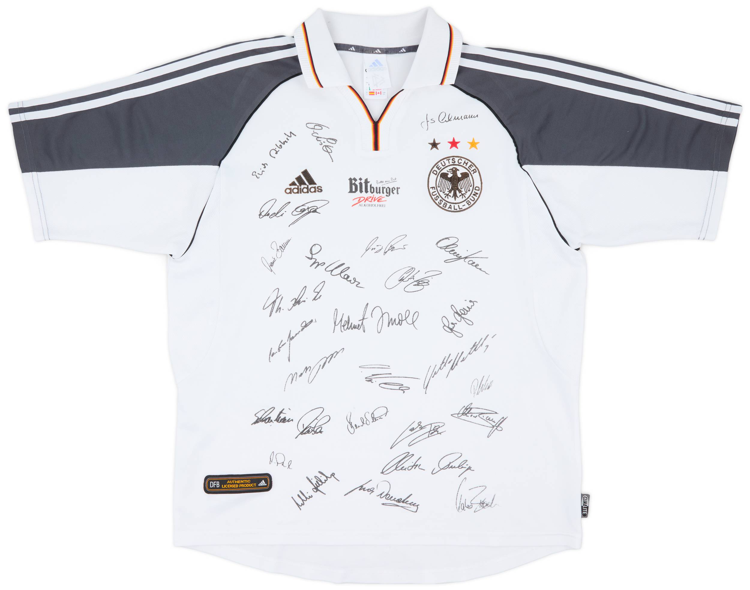 2000-02 Germany 'Signed' Home Shirt - 6/10 - (L)