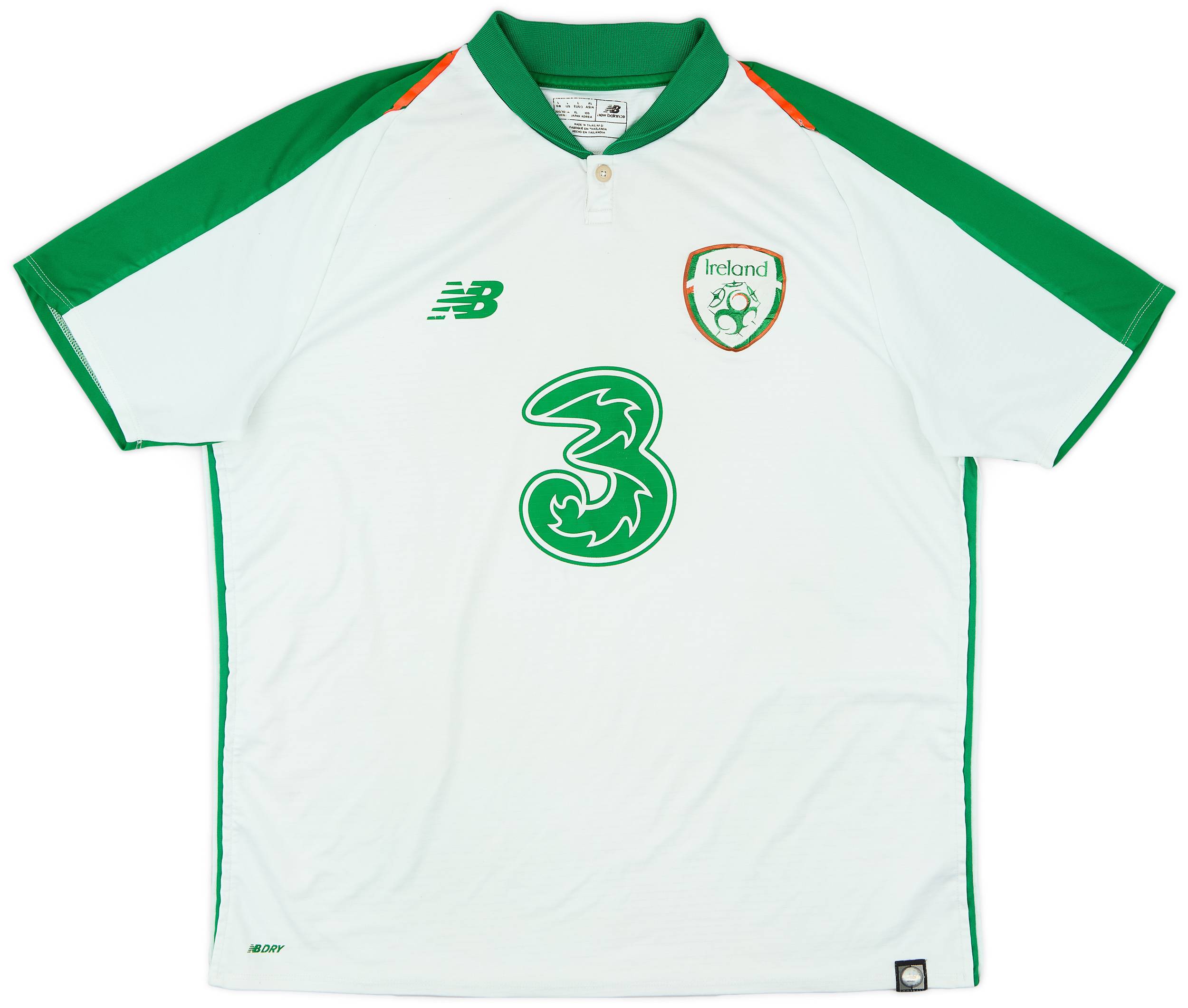 2018-19 Ireland Away Shirt - 5/10 - (L)