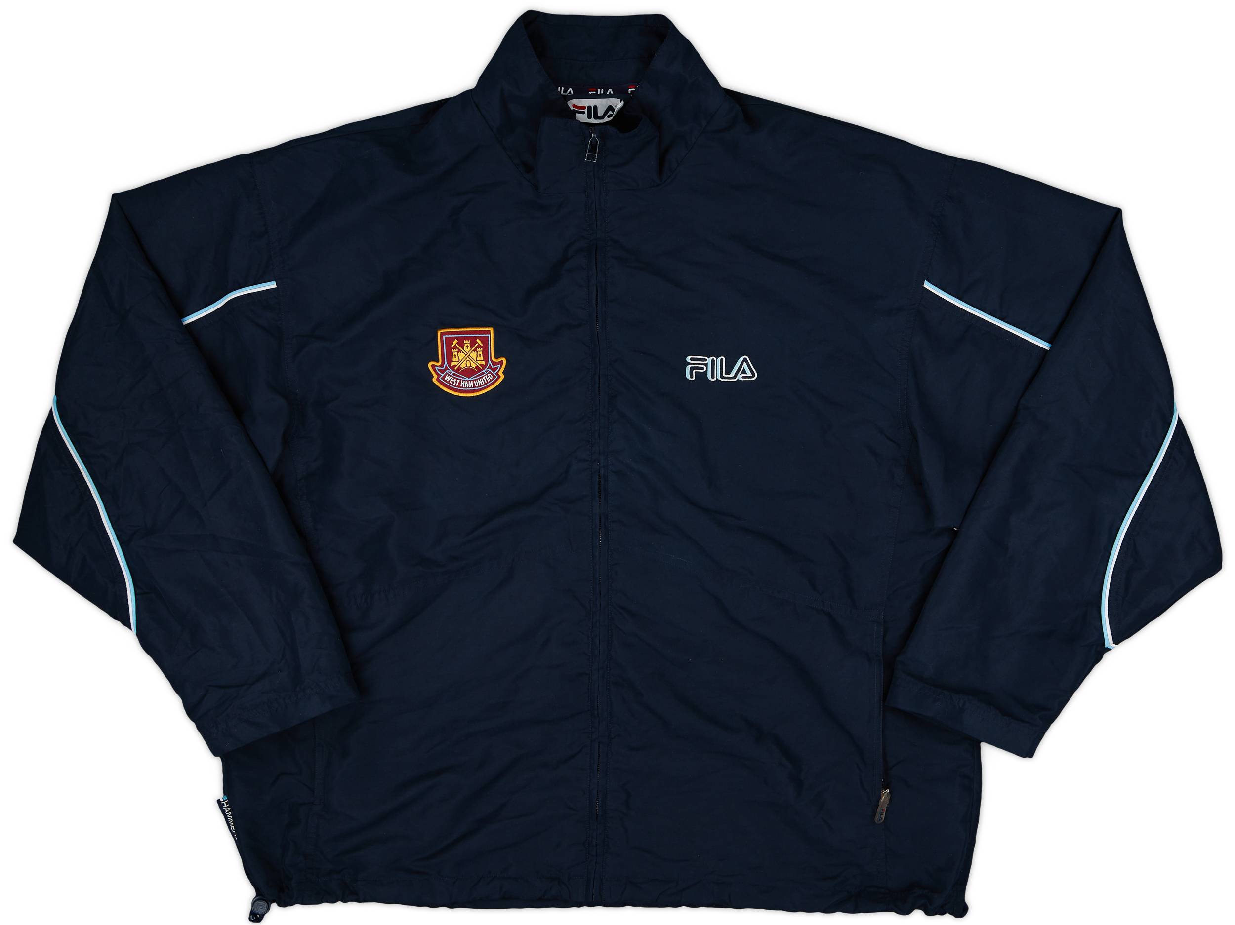 2000-02 West Ham Fila Rain Jacket - 9/10 - (XL)