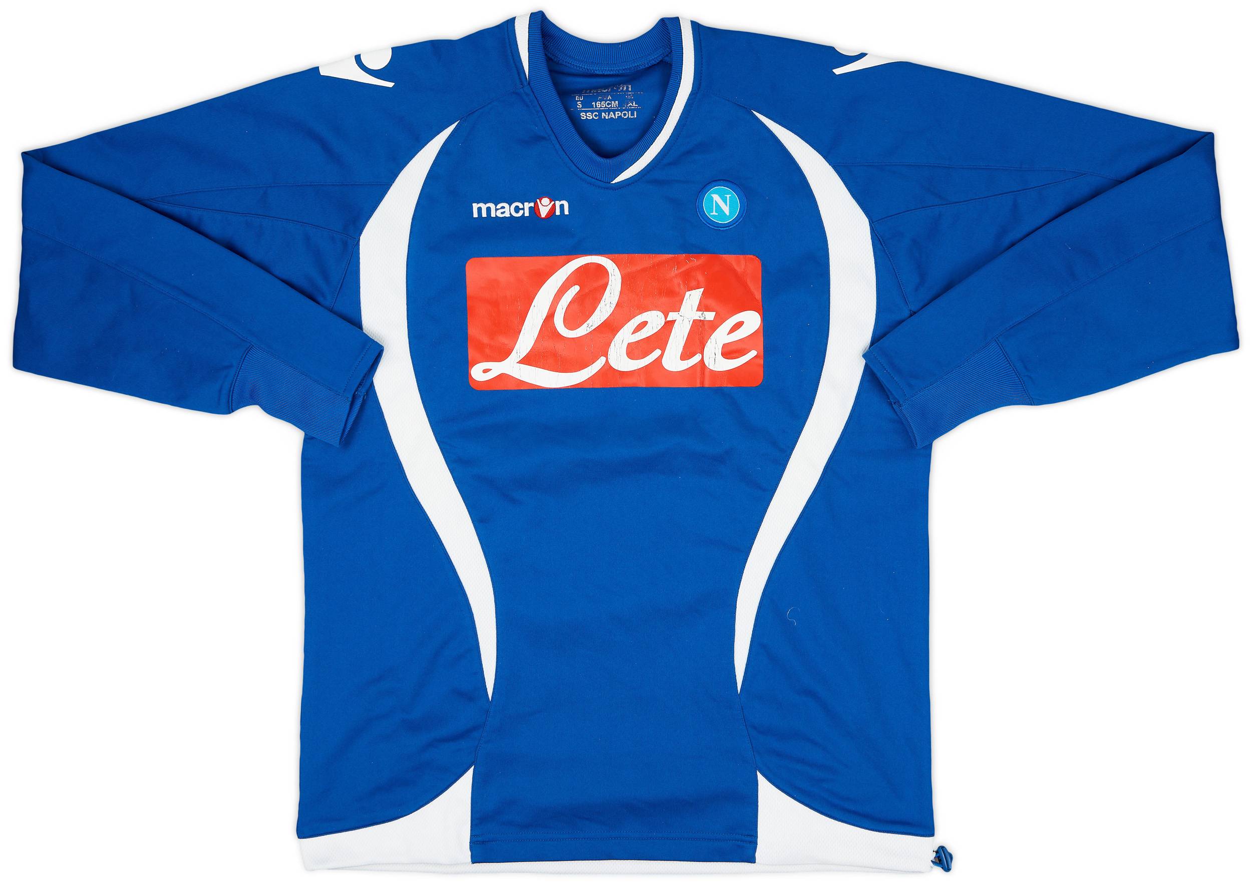 2012-13 Napoli Macron Sweat Top - 5/10 - (S)