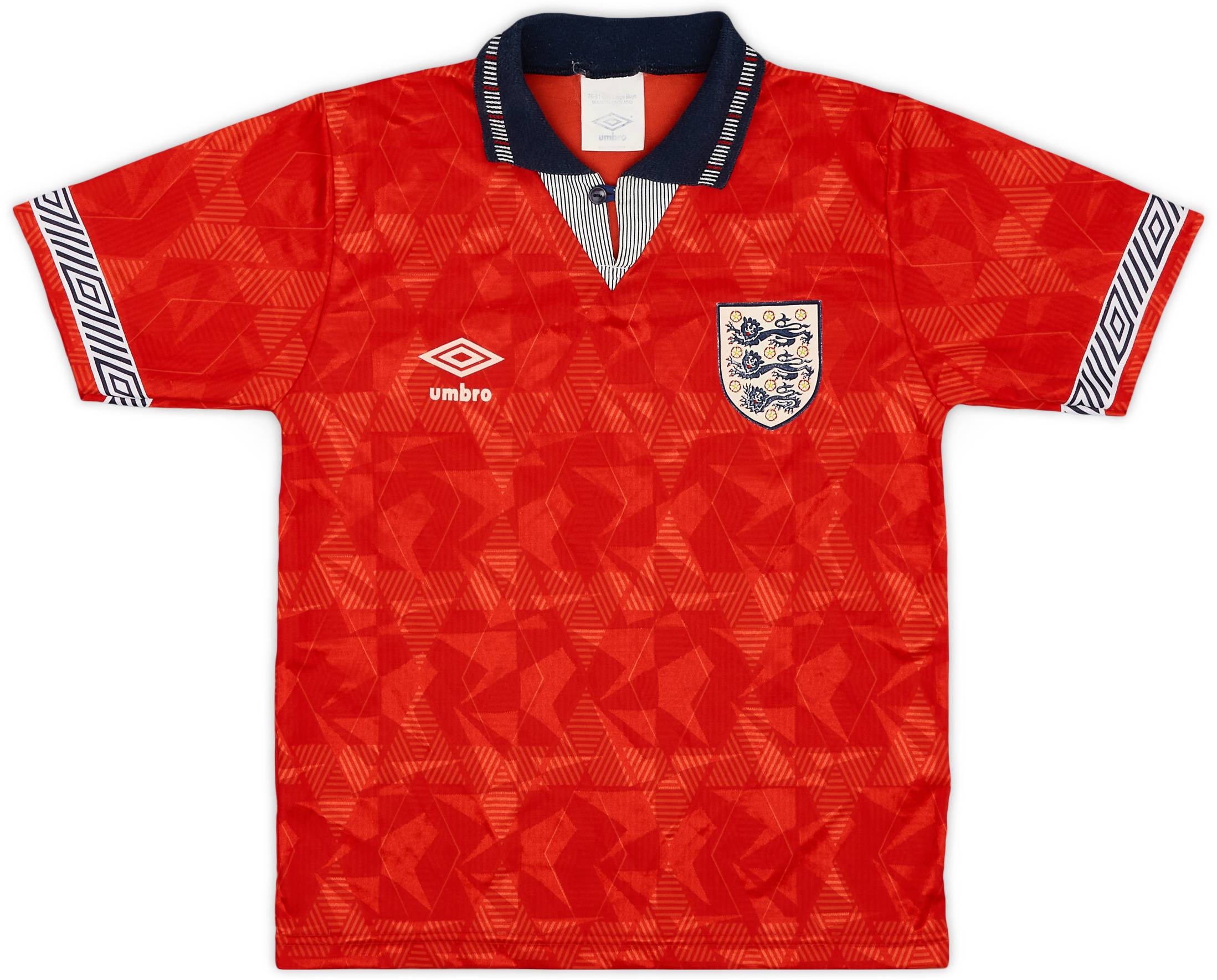 1990-93 England Away Shirt - 8/10 - (L.Boys)
