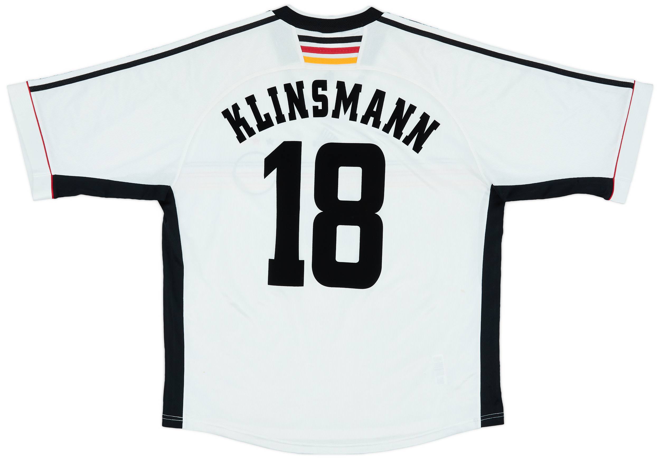 1998-00 Germany Home Shirt Klinsmann #18 - 6/10 - (XL)