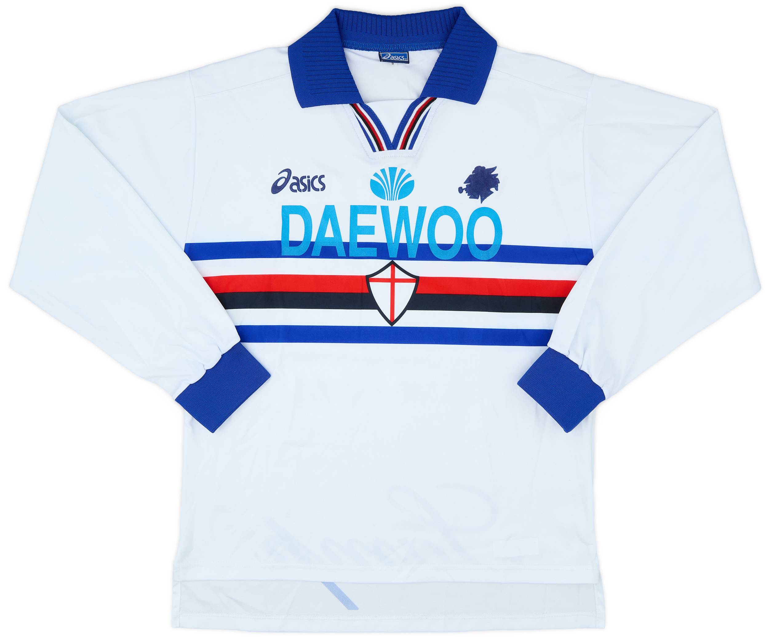 1997-98 Sampdoria Away L/S Shirt - 7/10 - (S) 1997-98 Sampdoria Away L/S Shirt - 7/10 - (S)