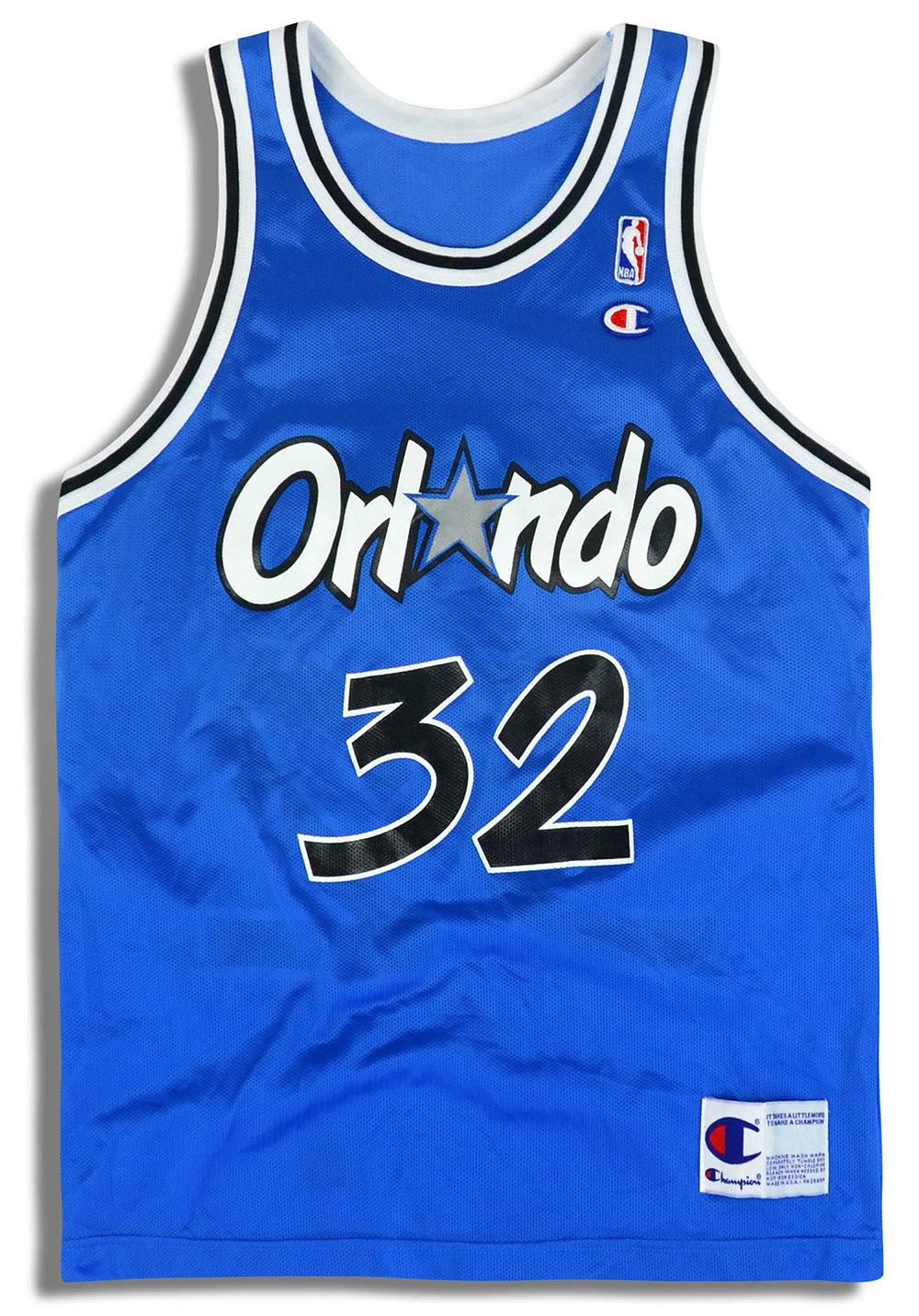1995 96 Orlando Magic O Neal 32 Champion Jersey Away L
