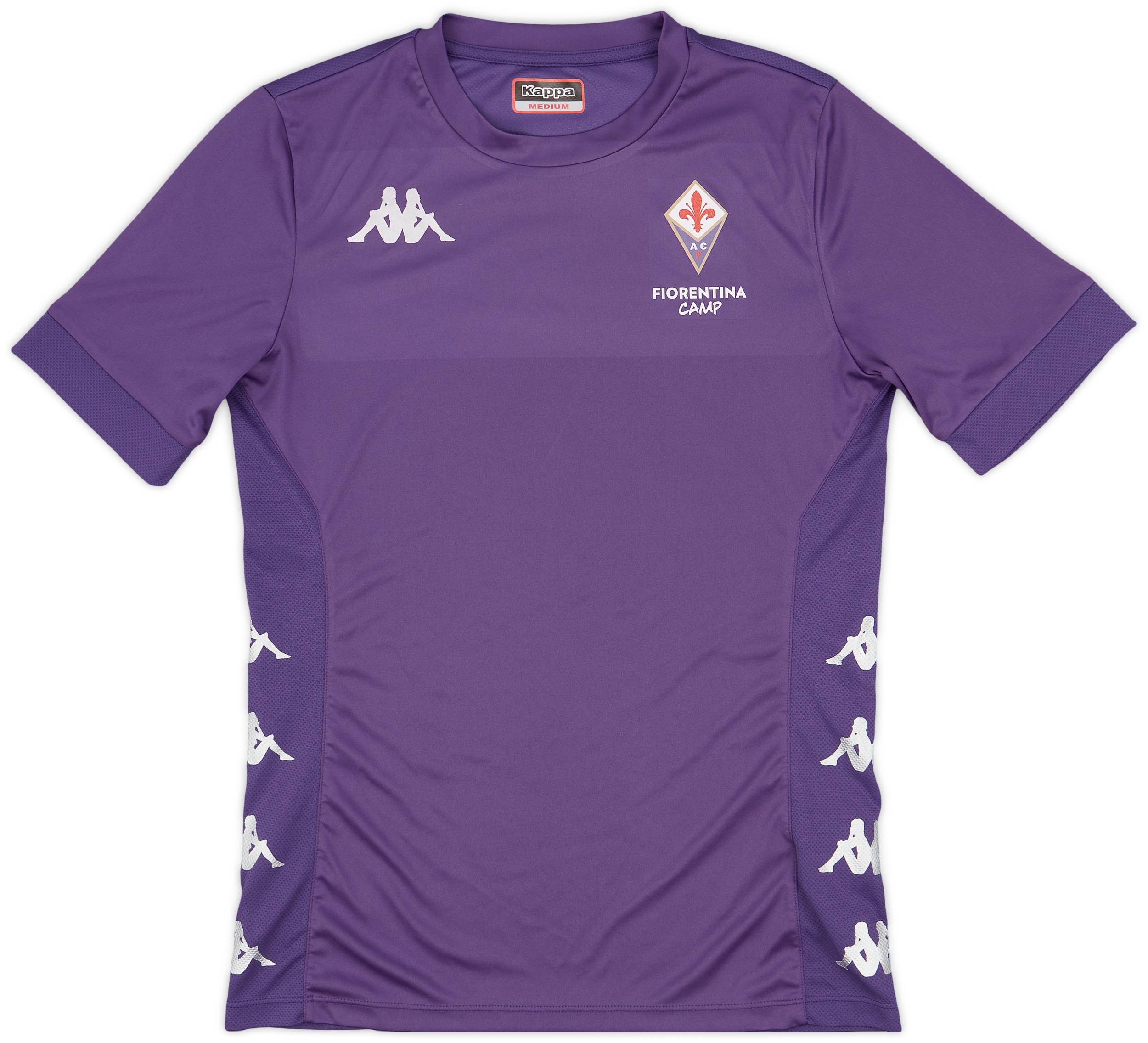 2021-22 Fiorentina Kappa 'Camp' Training Shirt - 9/10 - (M)