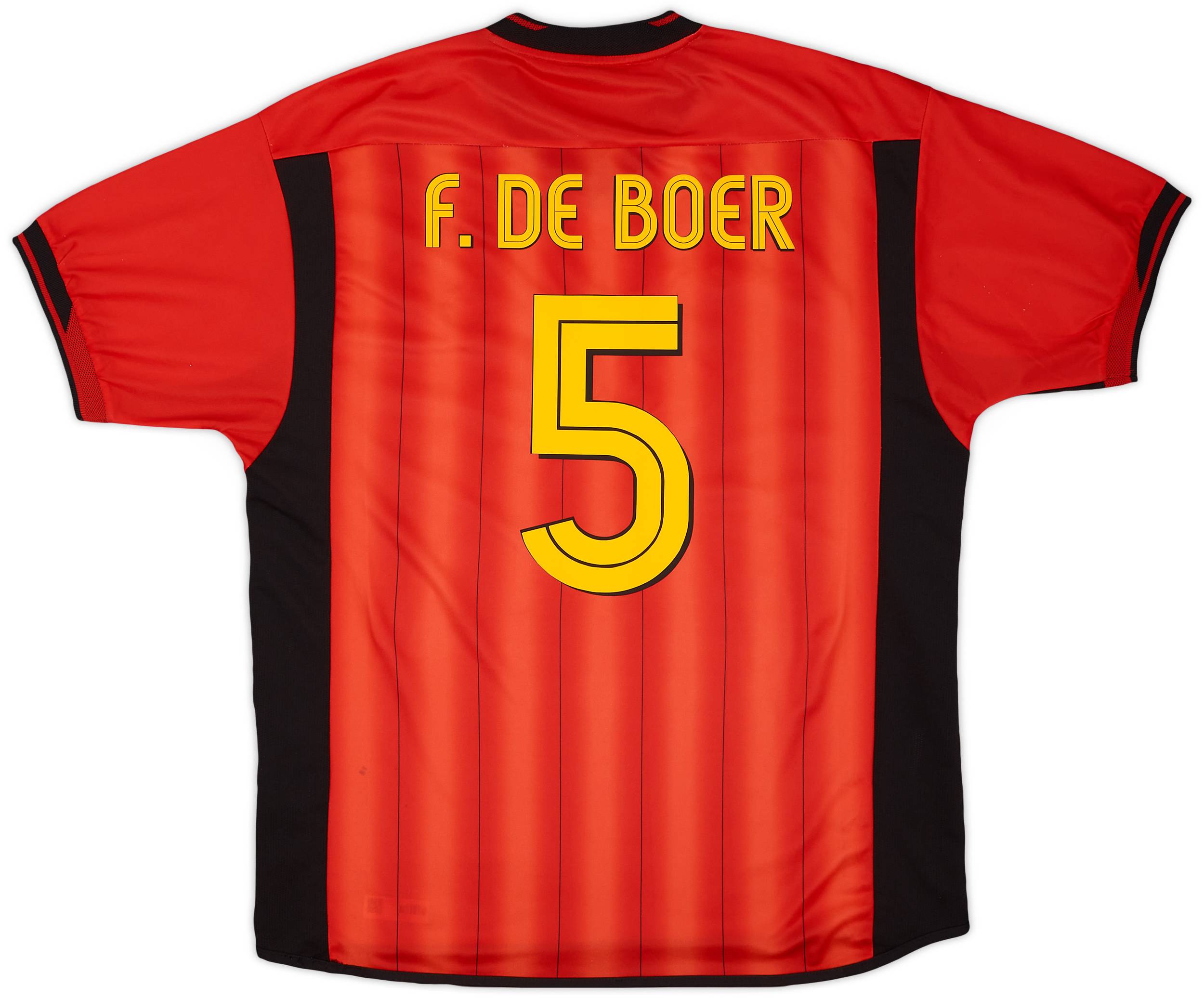 2003-04 Galatasaray Third Shirt F. De Boer #5 - 6/10 - (XL)