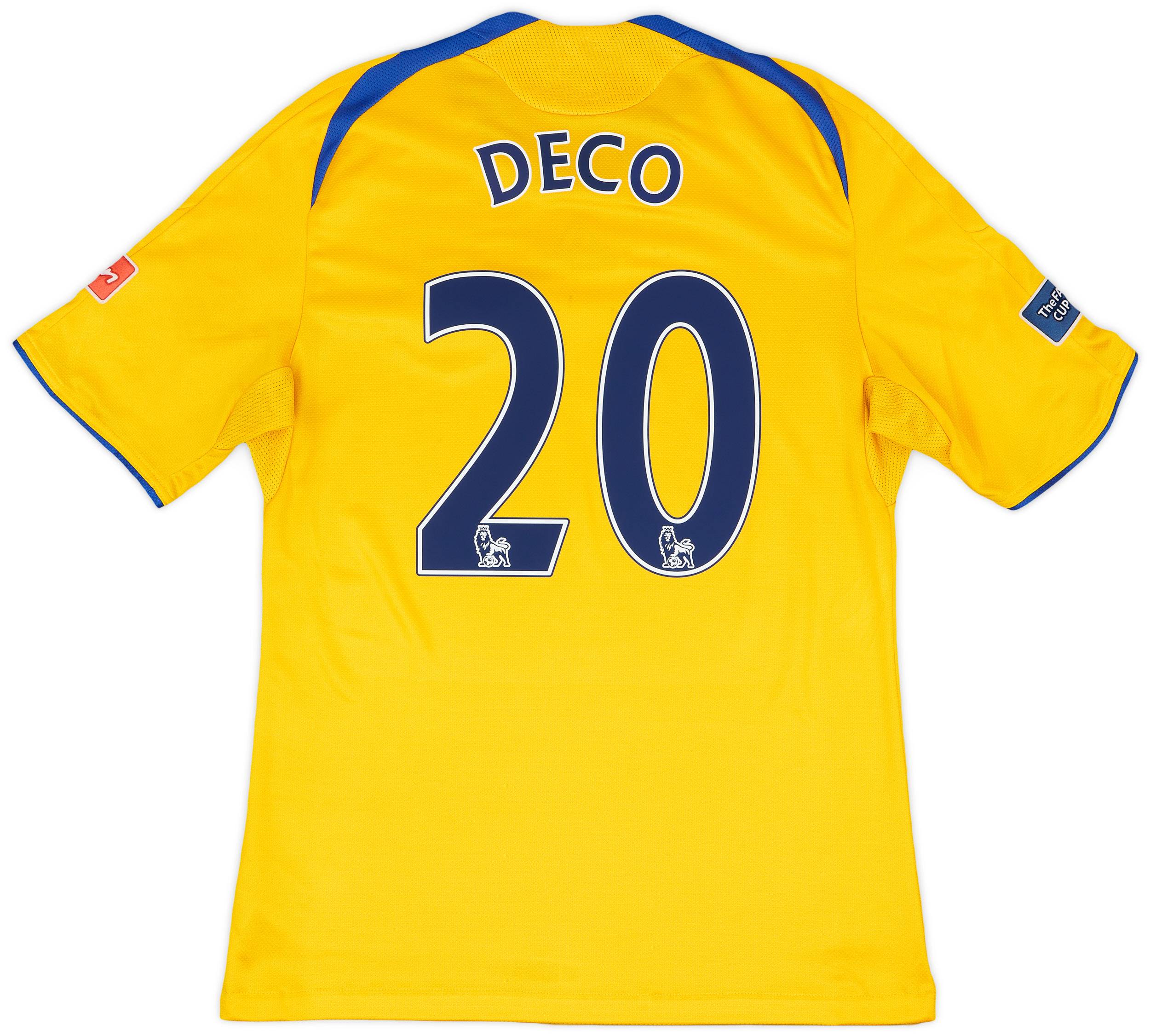 2008-09 Chelsea 'FA Cup Final' Third Shirt Deco #20 - 6/10 - (M)