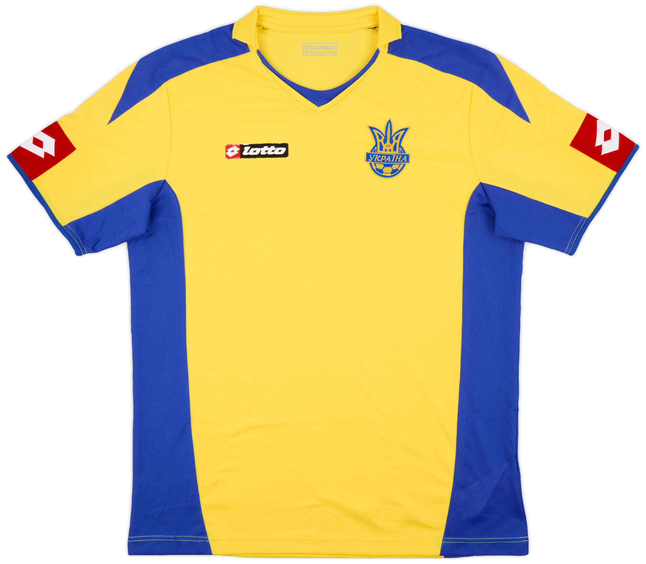 2008-10 Ukraine Home Shirt - 8/10 - (XXL)