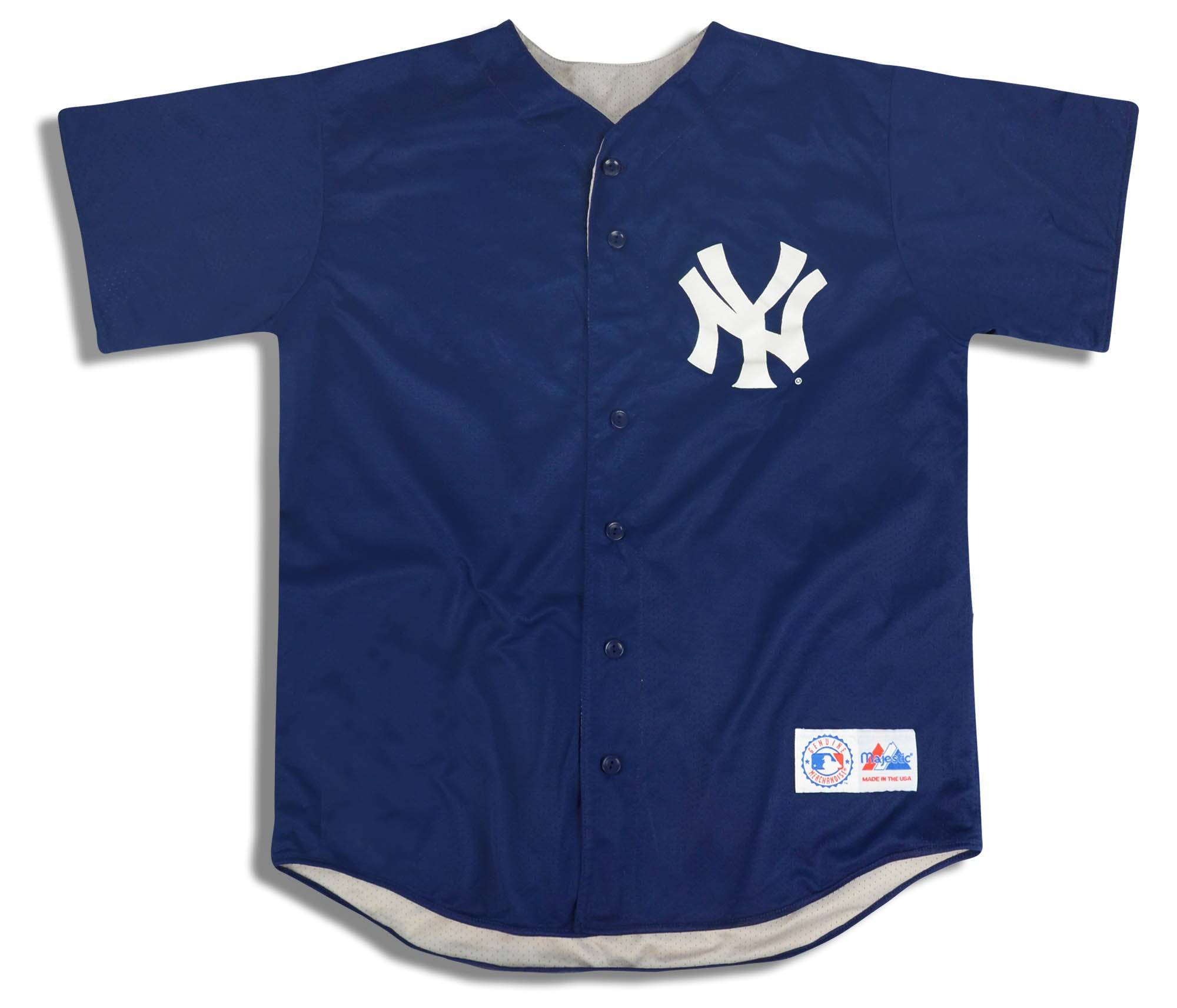 2000s New York Yankees Majestic Jersey (Reversible) XL