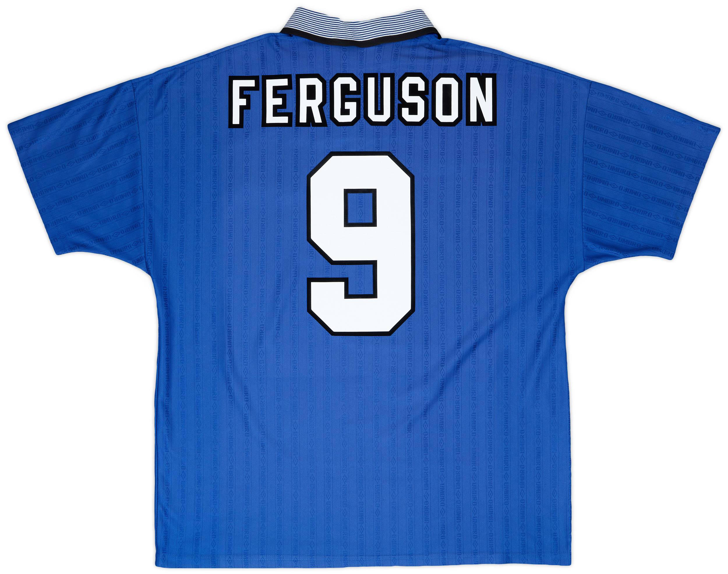1995-97 Everton Home Shirt Ferguson #9 - 6/10 - (XL)