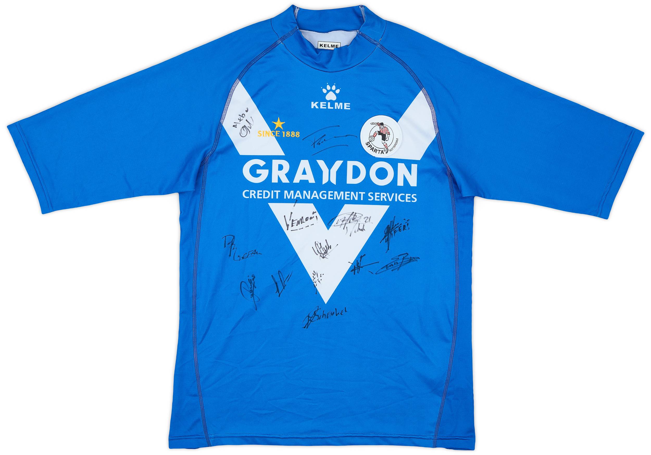 2005-06 Sparta Rotterdam Squad Signed Away Shirt - 8/10 - (XL.Boys)