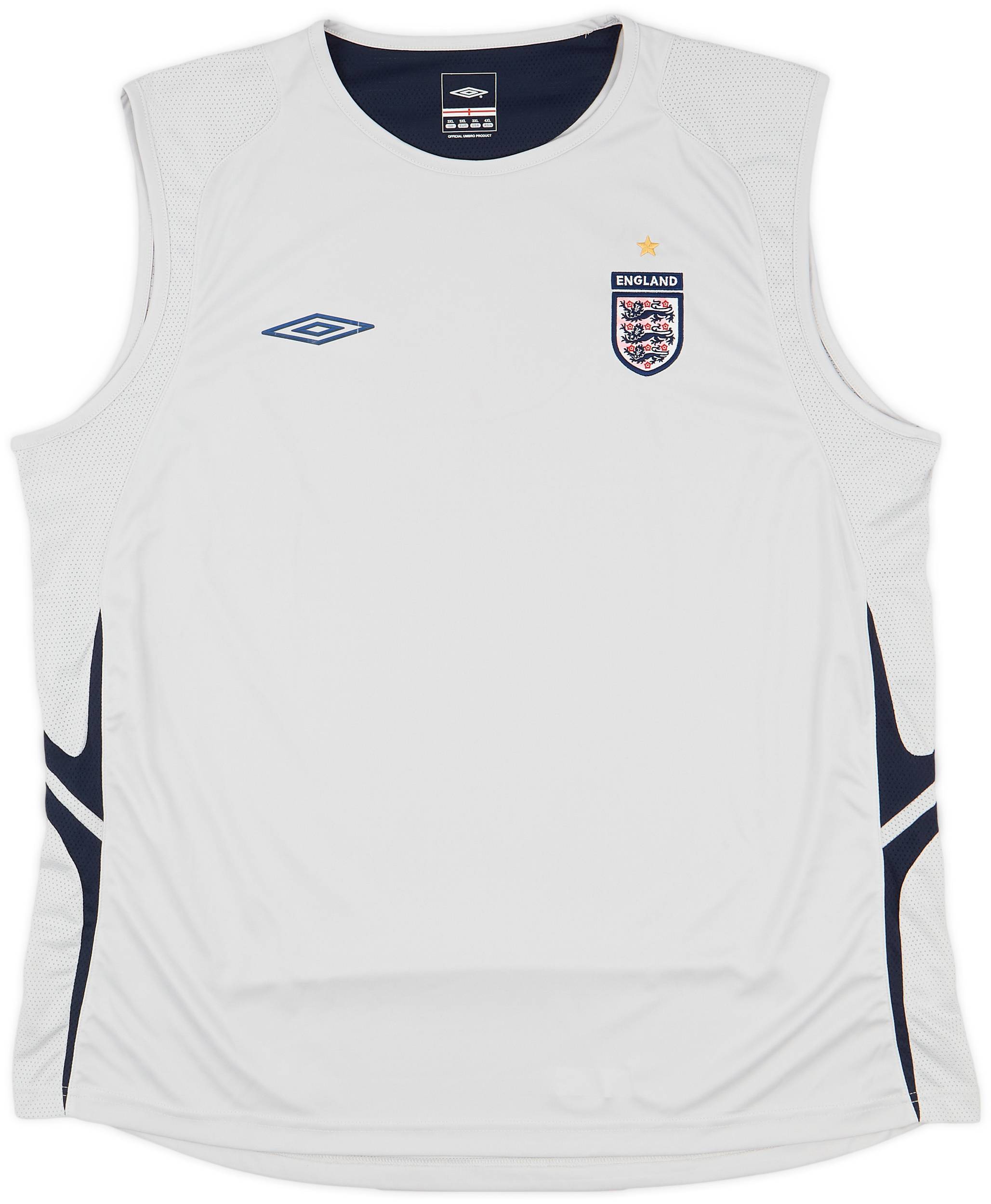 2006-07 England Umbro Training Vest - 8/10 - (3XL)