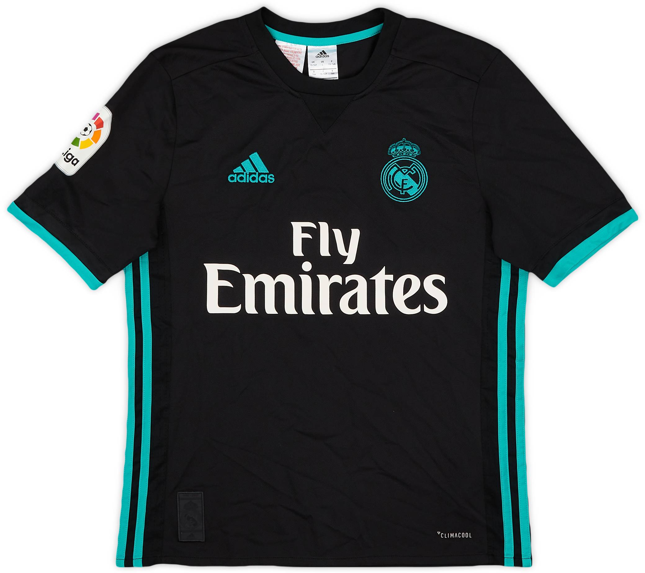 2017-18 Real Madrid Away Shirt - 10/10 - (L.Boys)