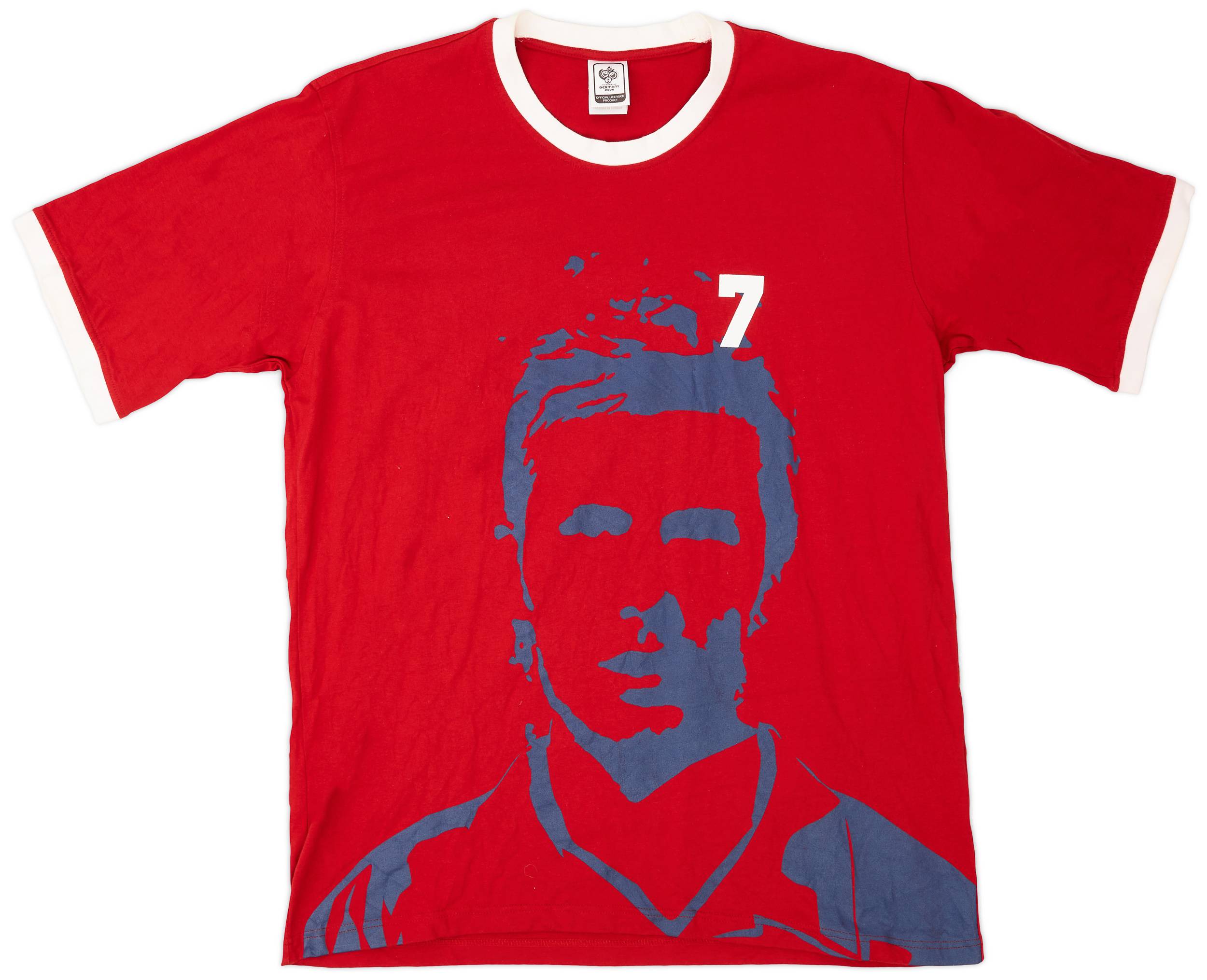 激安ブランド 2006 England adidas 'David Beckham' Fan Tee - 9/10 - (XL) ウェア