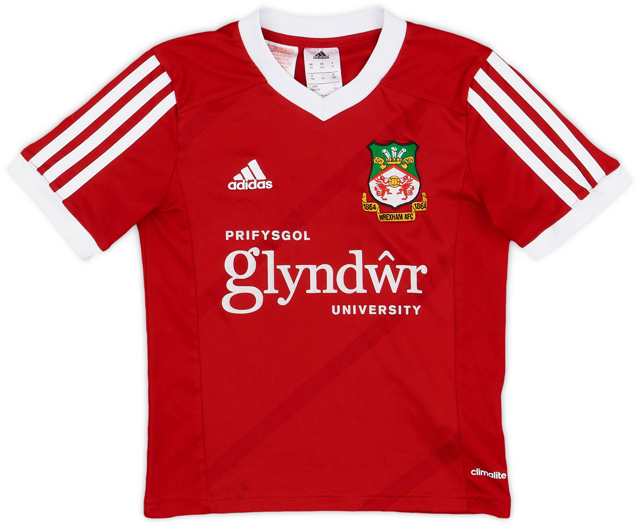 2015-16 Wrexham Home Shirt - 7/10 - (S.Boys)