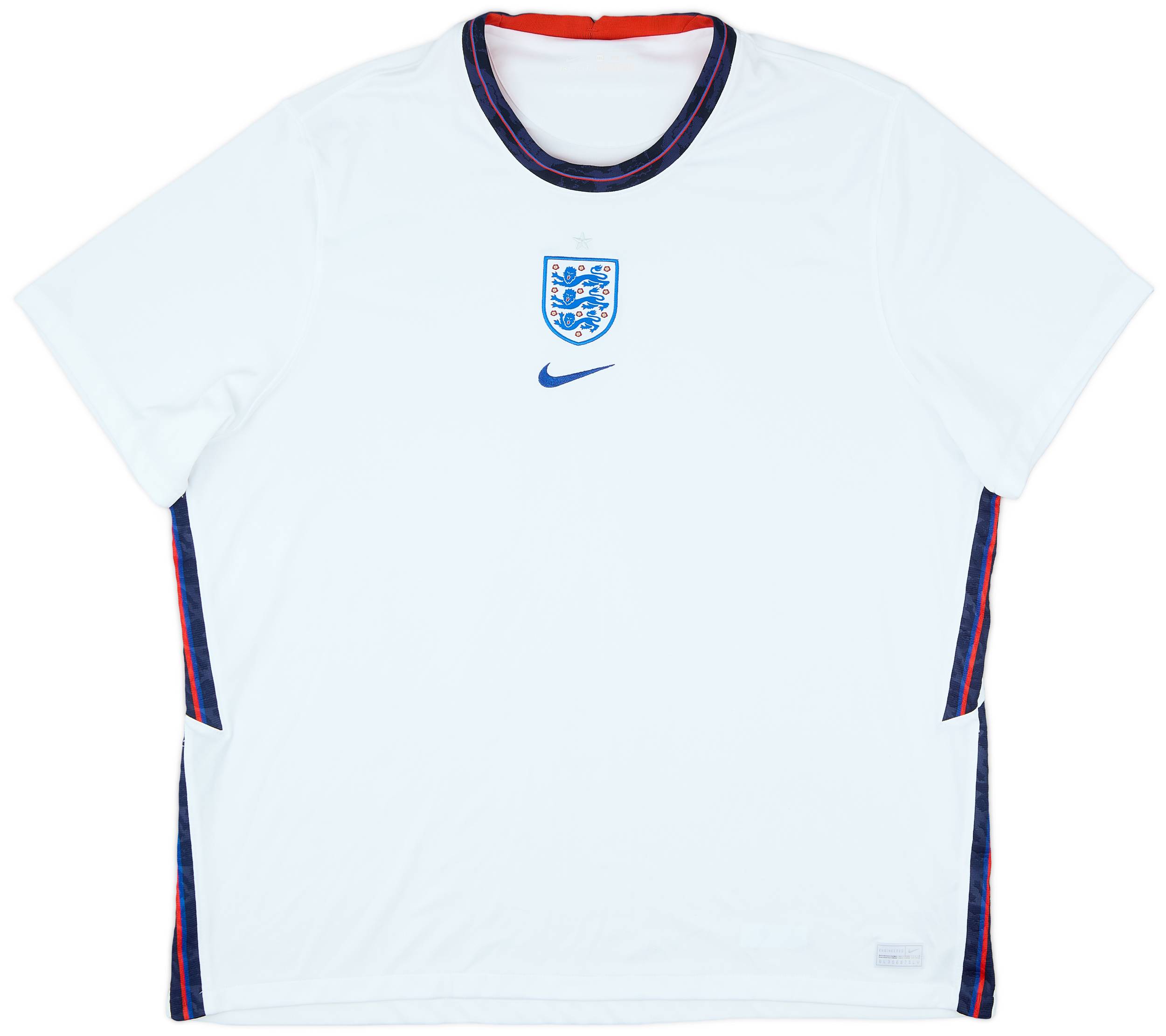 2020-22 England Home Shirt - 8/10 - (3XL)
