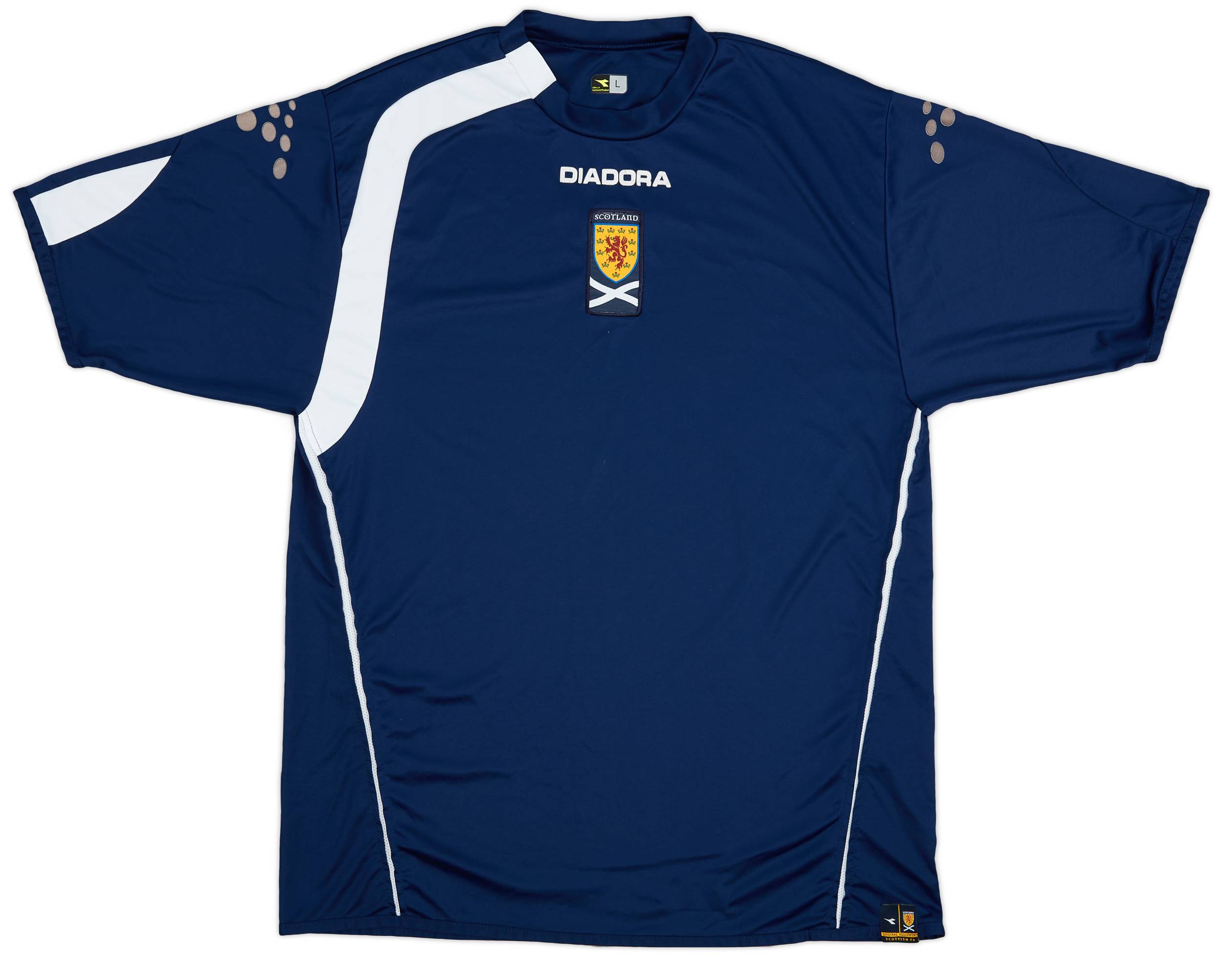 ウェア DIADORA Scotland 2004 2005 2006 SCOTLAND 2004 2005 2006 THIRD SHIRT JERSEY LONG SLEEVE